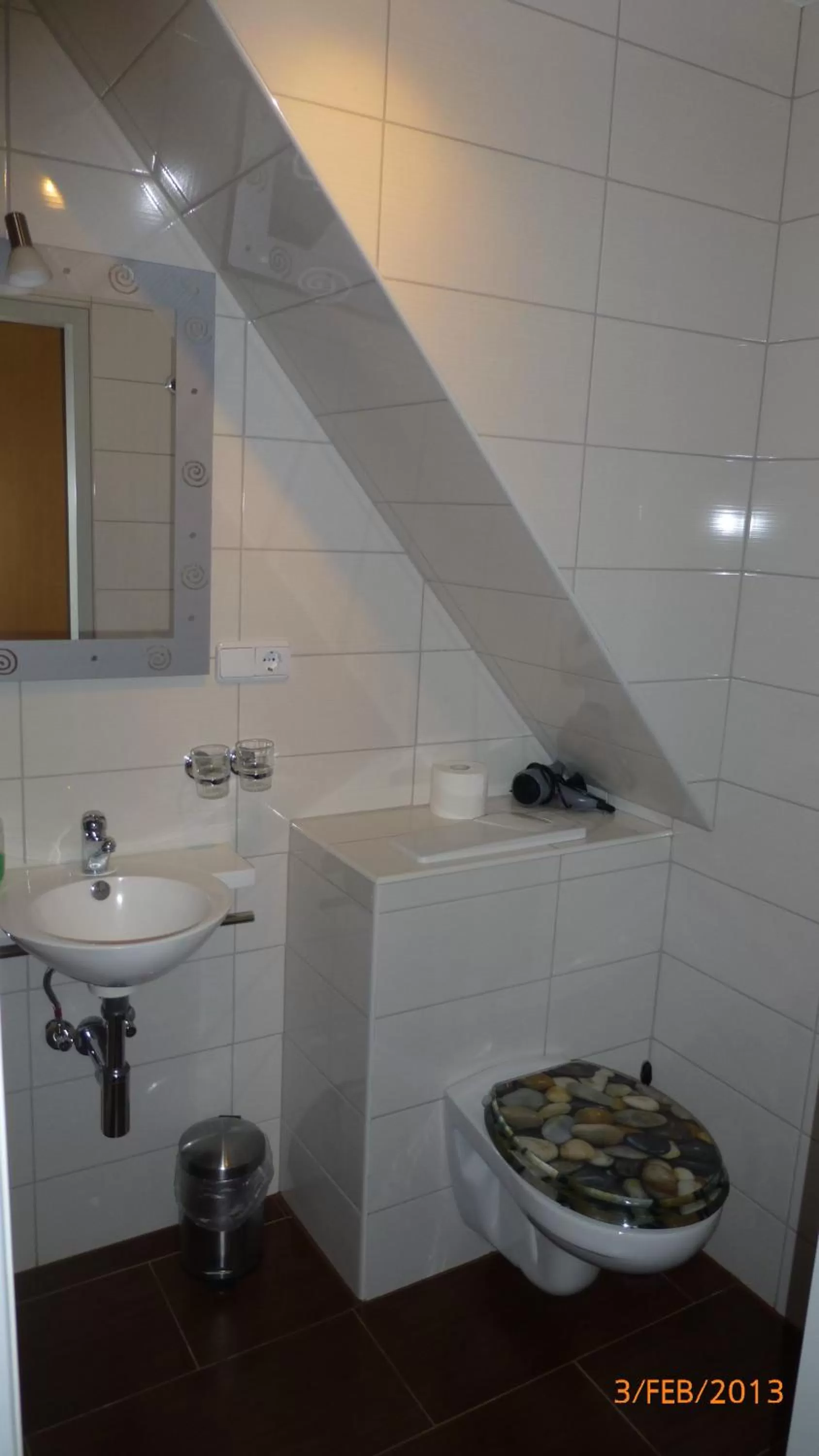 Bathroom in Hotel Rüstersieler Hof