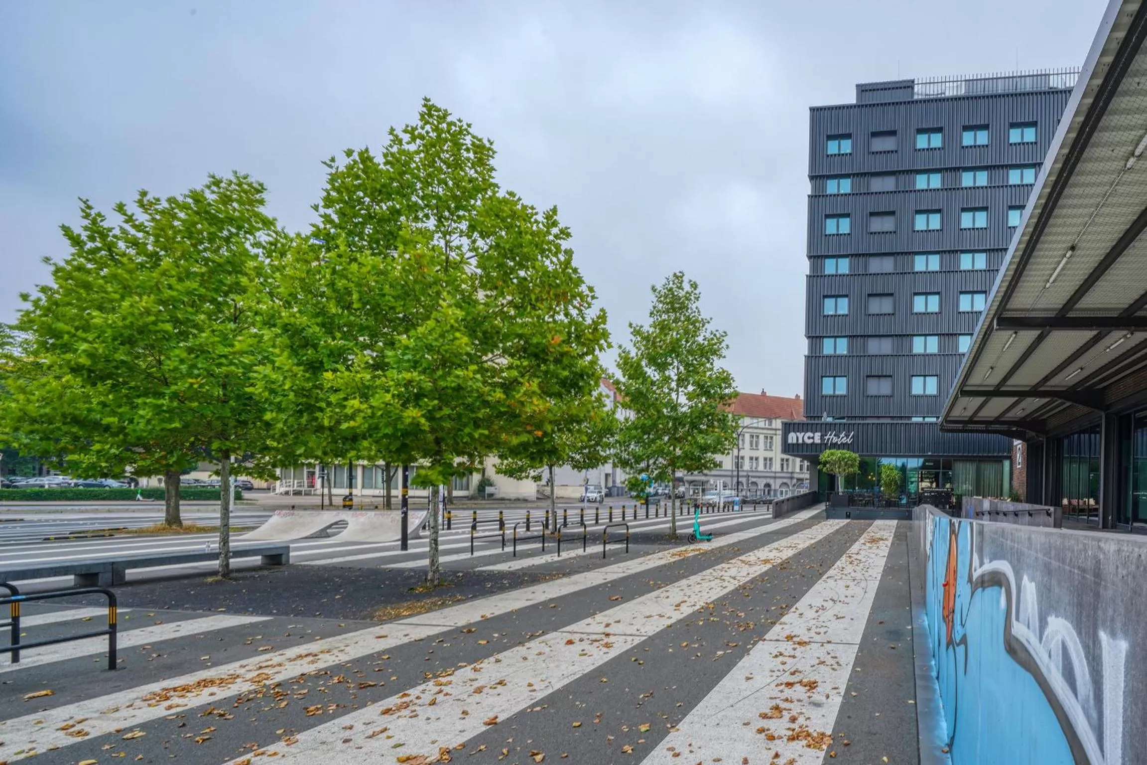 Property building in NYCE Hotel Hannover