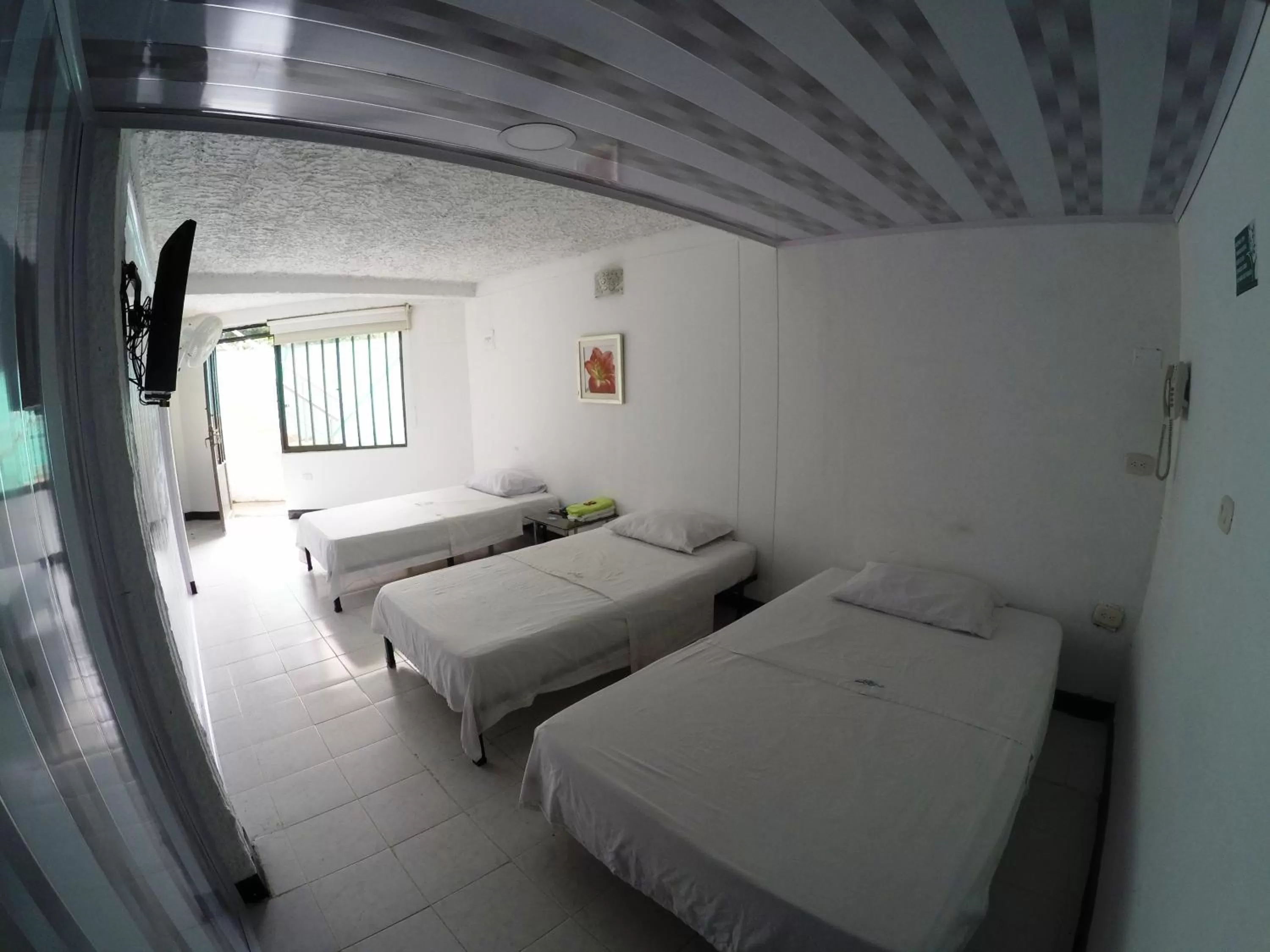 Bed in Sky Club Eco Hotel