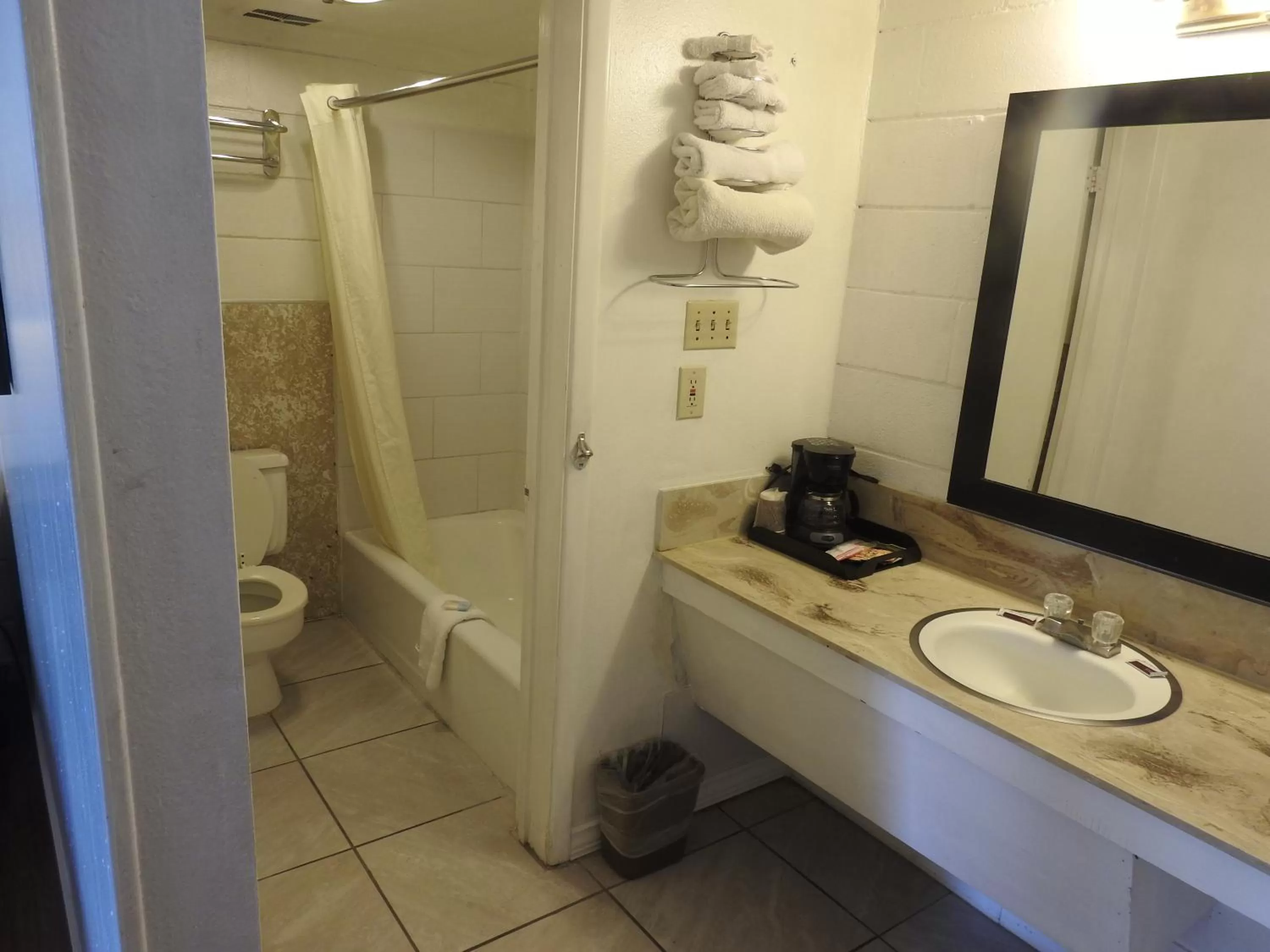 Bathroom in Economy Inn