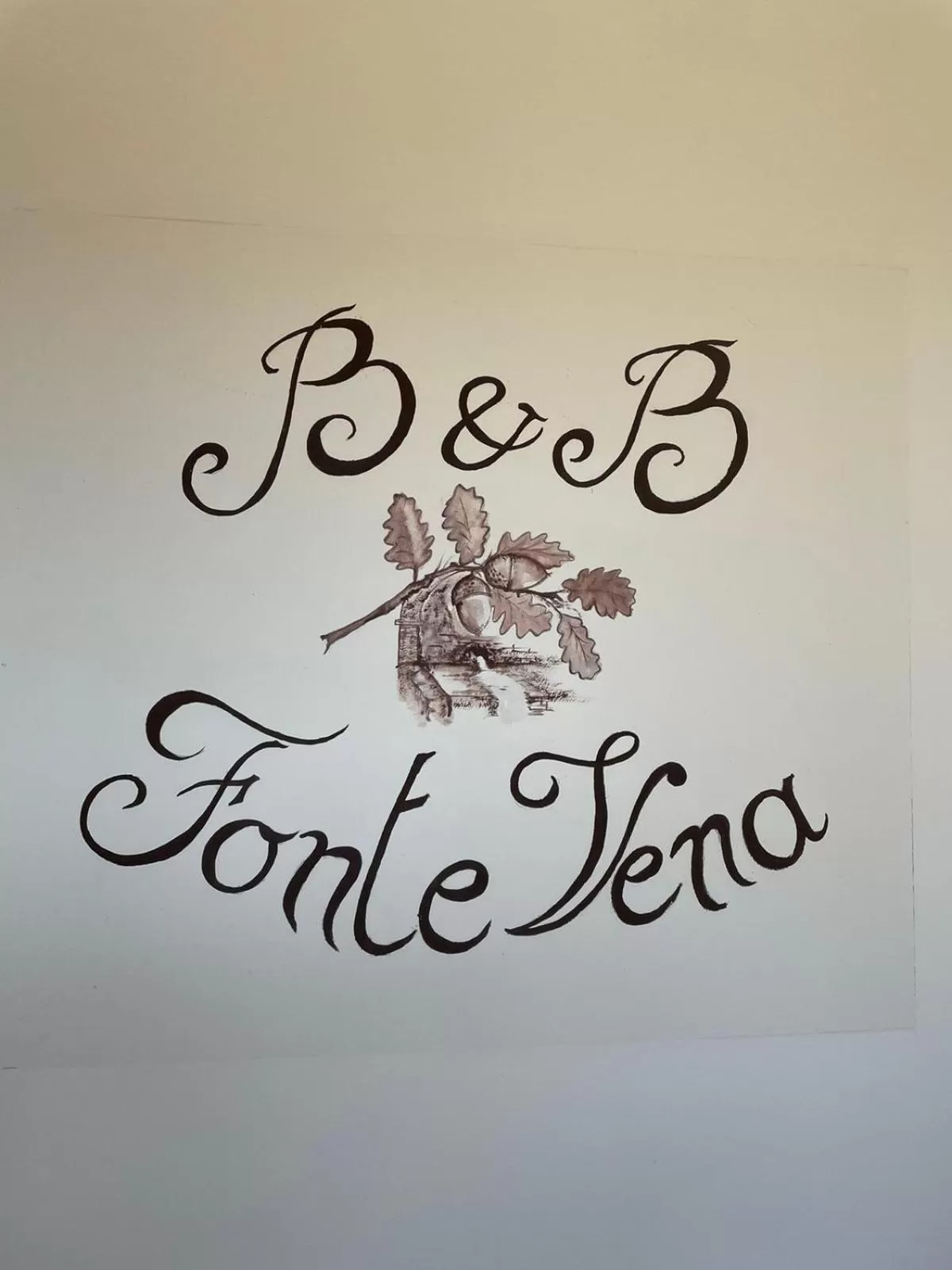 Logo/Certificate/Sign in B&B Fonte Vena