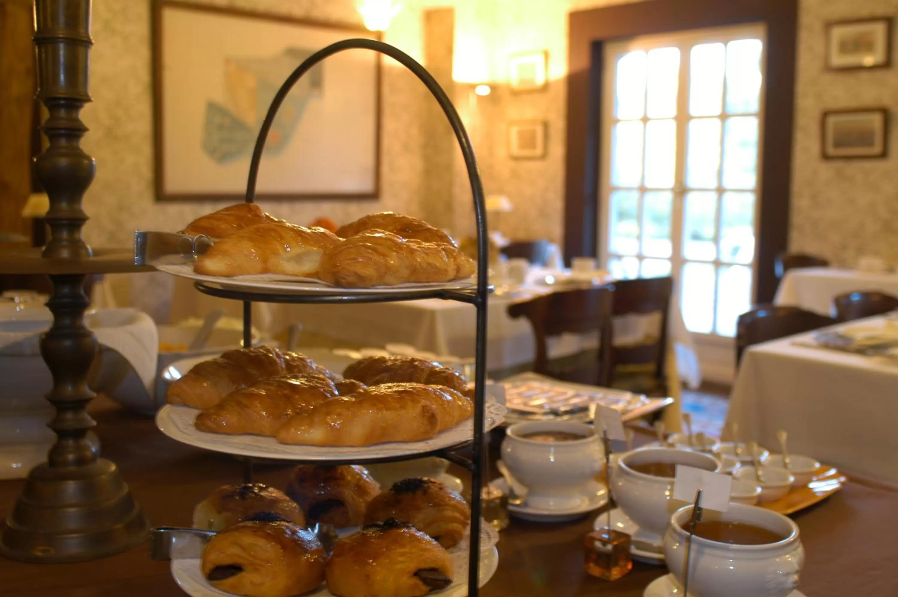 Continental breakfast in Hotel Zubieta