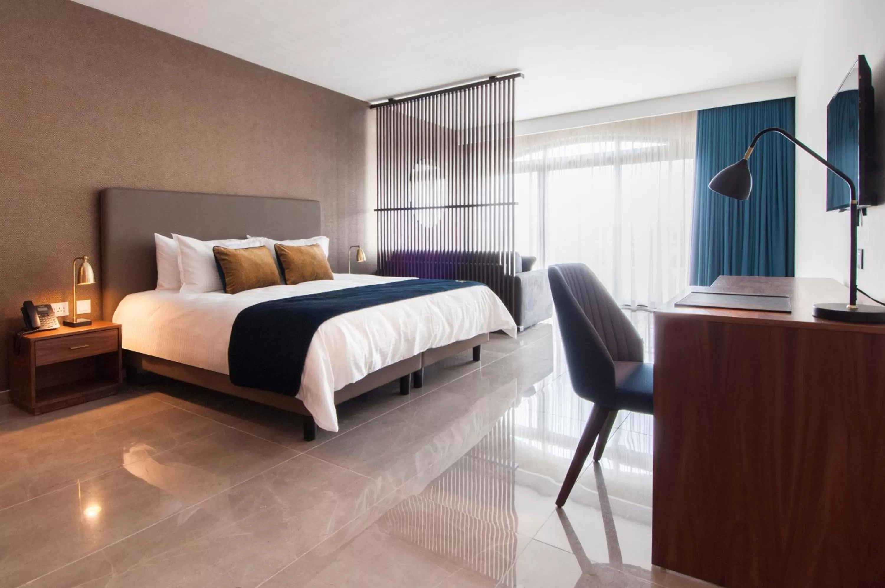 Living room, Bed in The Duke Boutique Hotel