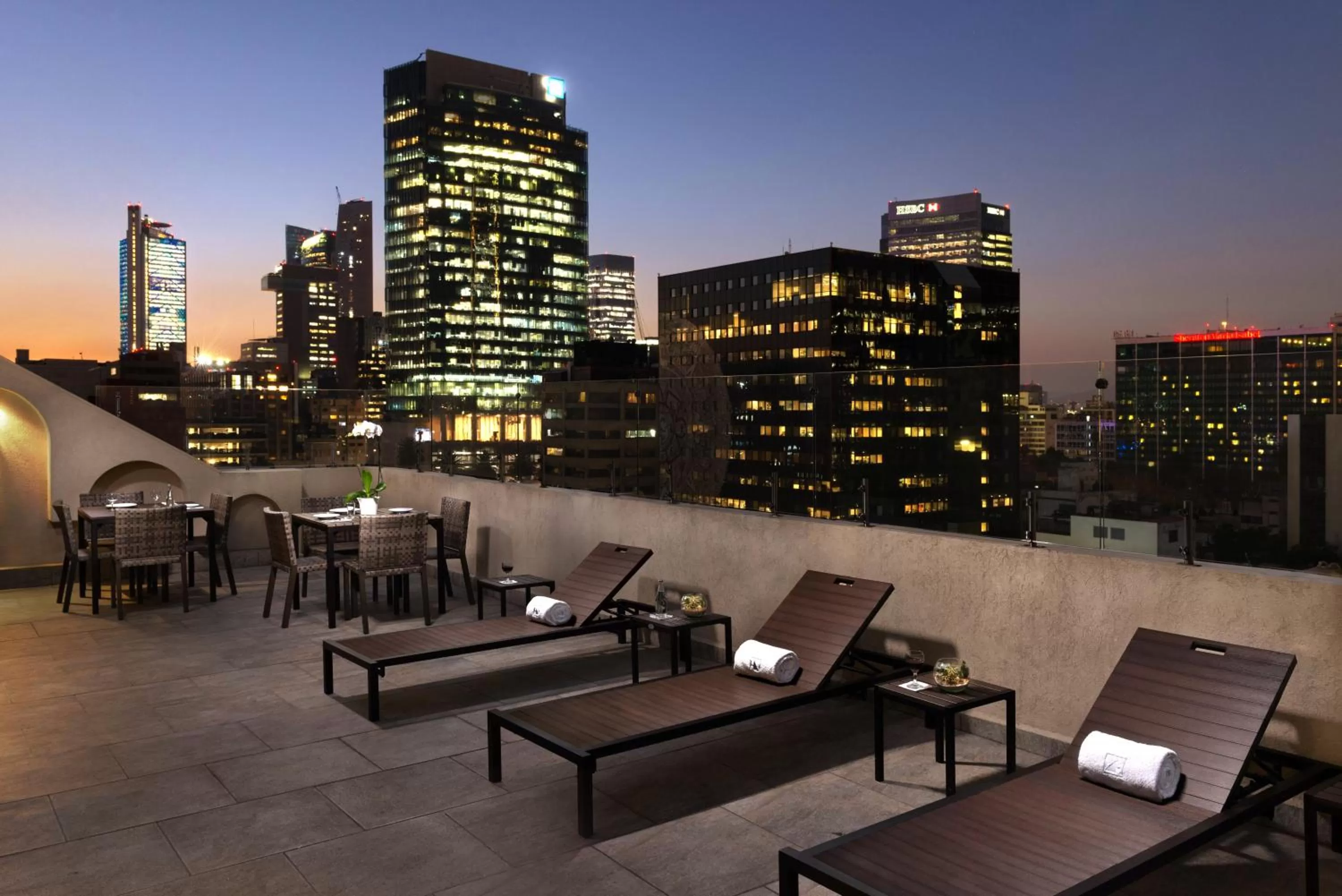 Balcony/Terrace in Eurostars Zona Rosa Suites