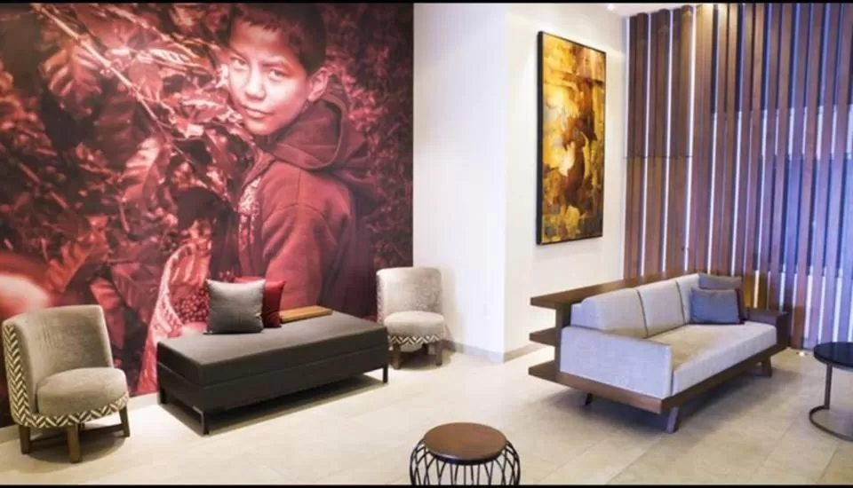 Living room in Hotel Mansur Business & Leisure