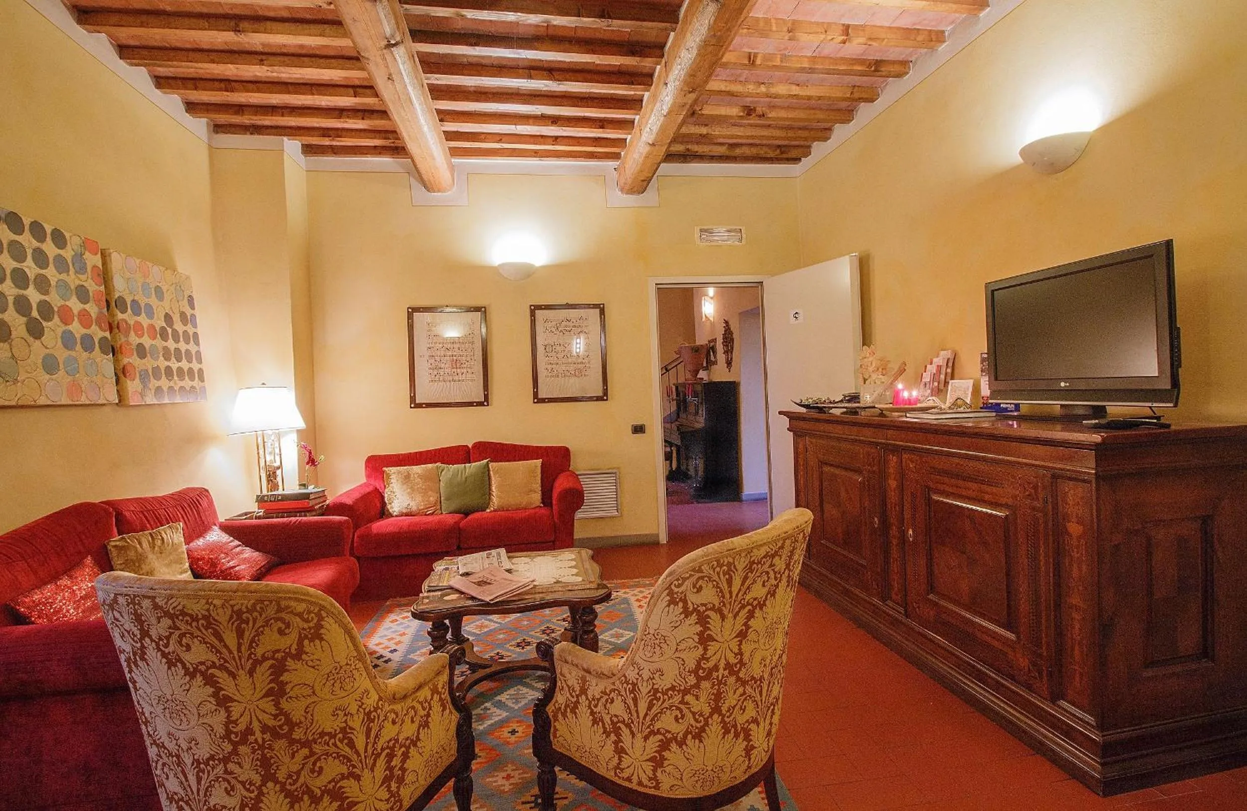 Lobby or reception in Borgo Sant'ippolito Country Hotel