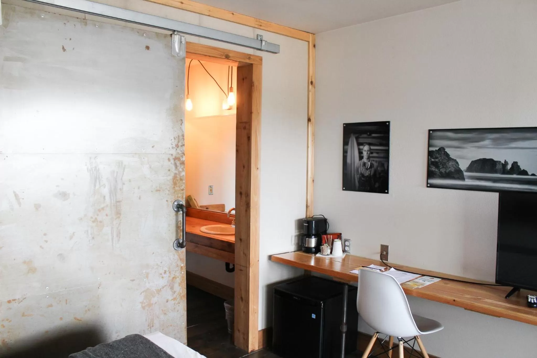 Seating area in Ashore Hotel