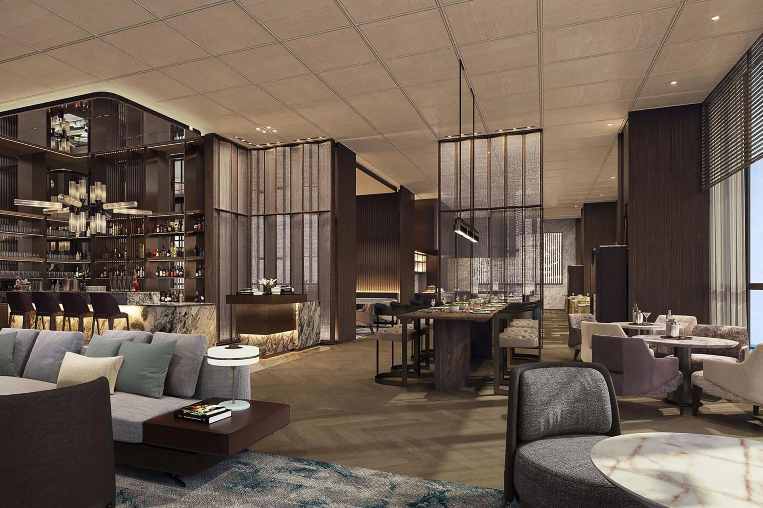 Lounge or bar in JW Marriott Hotel Changsha