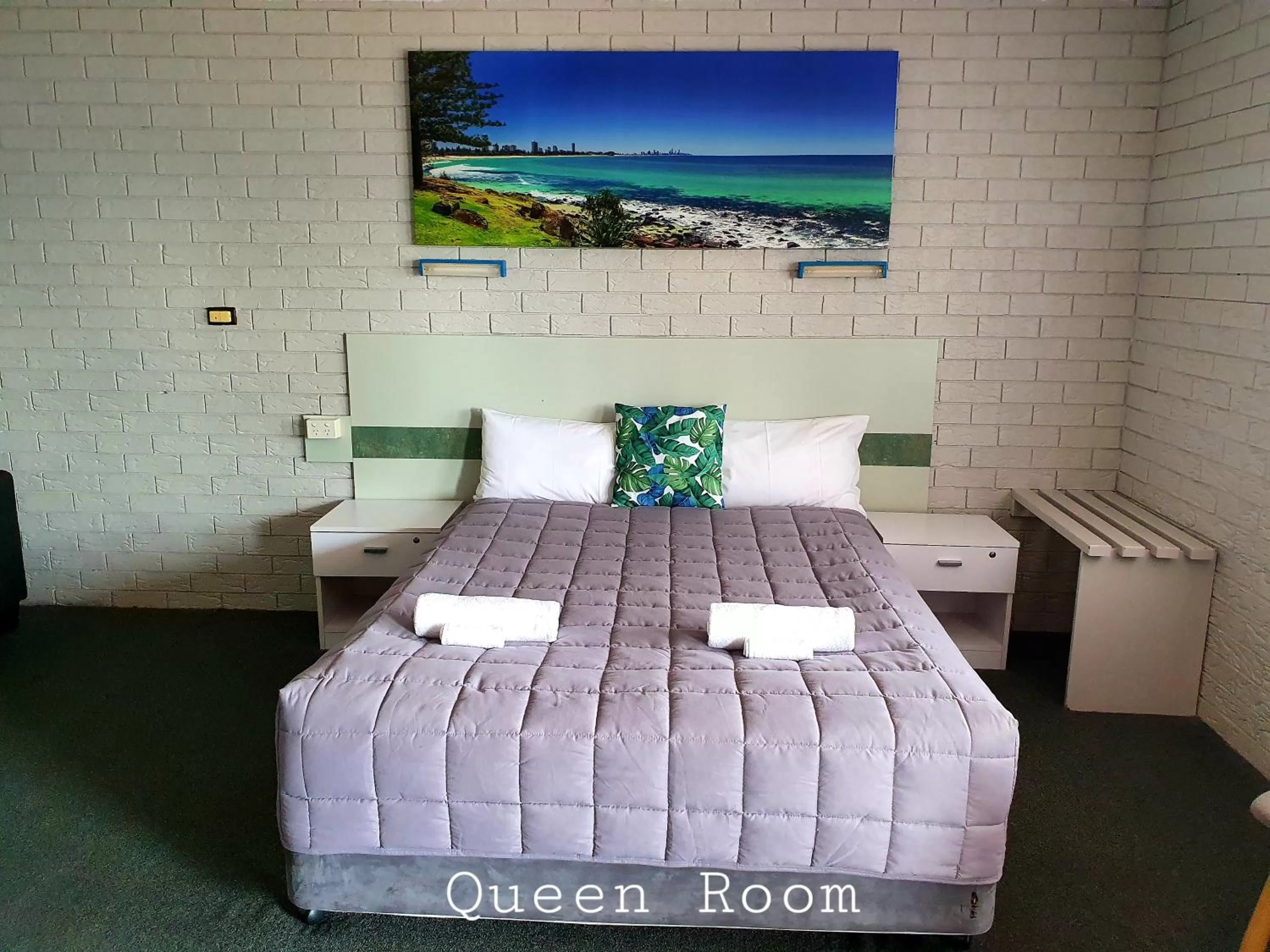 Bedroom, Bed in City Lights Motel