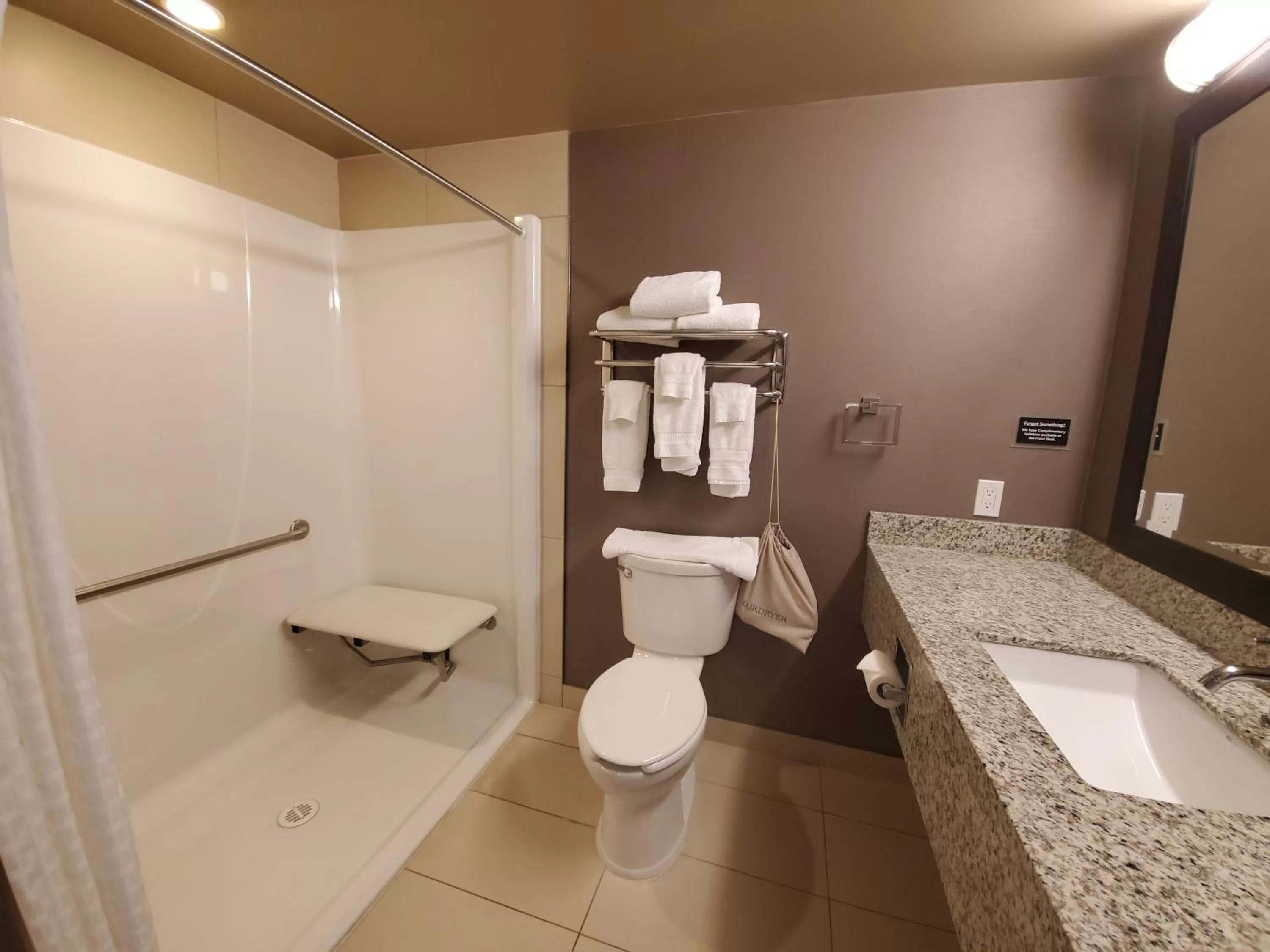 Bathroom in Best Western PLUS Fox Creek