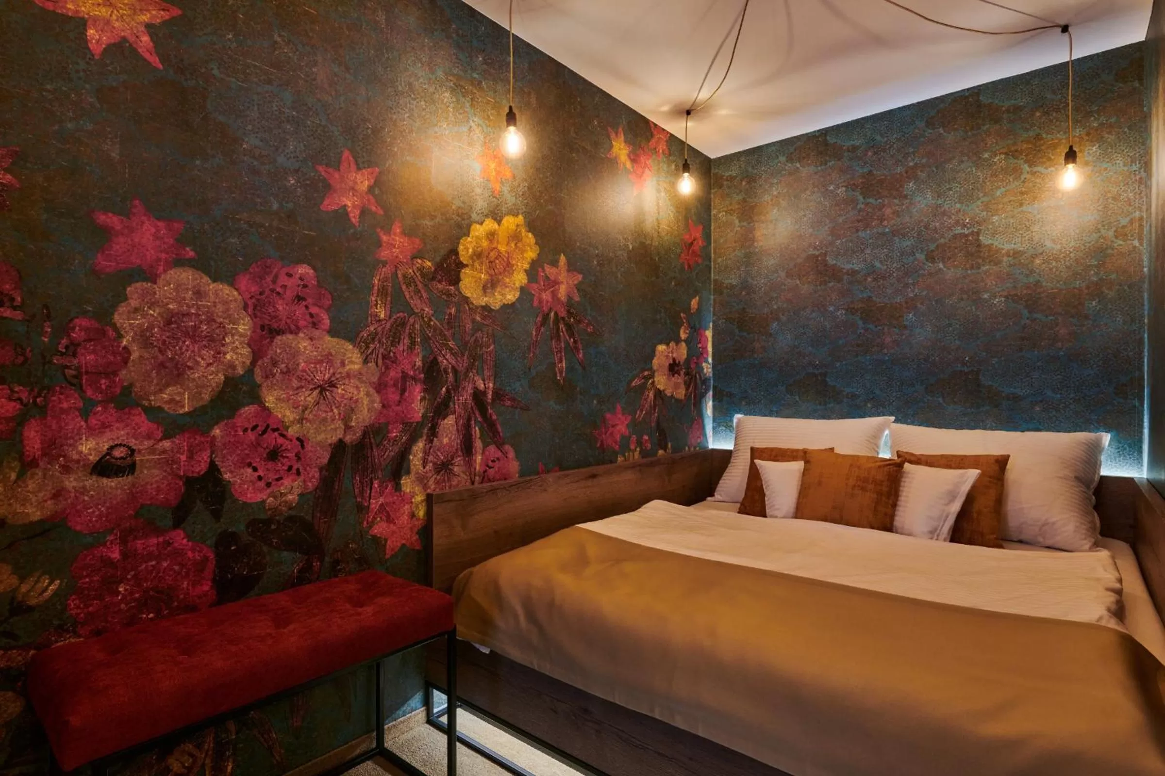 Bed in Hotel Alfréd a Hermína