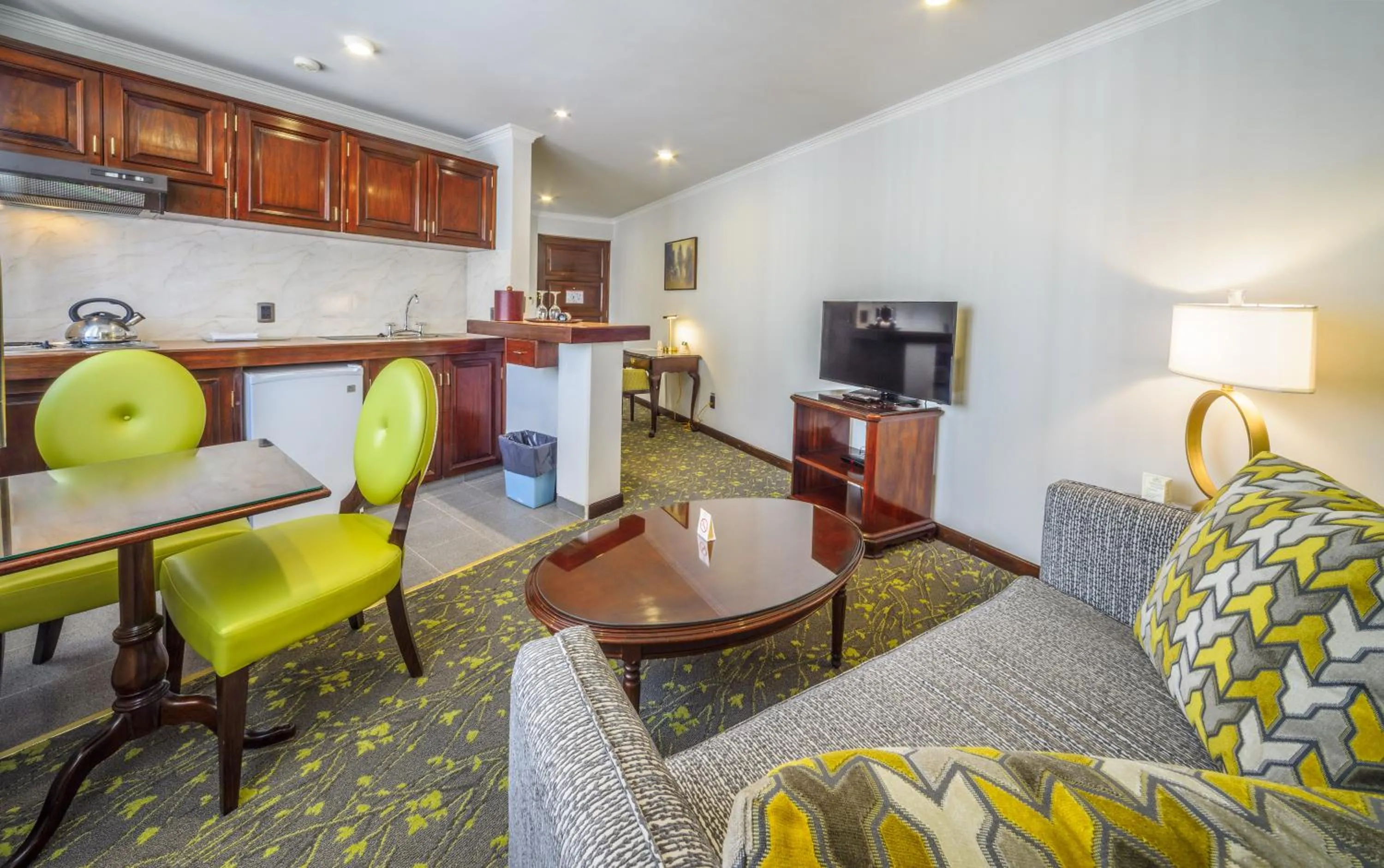 Living room in Ritz Apart Hotel