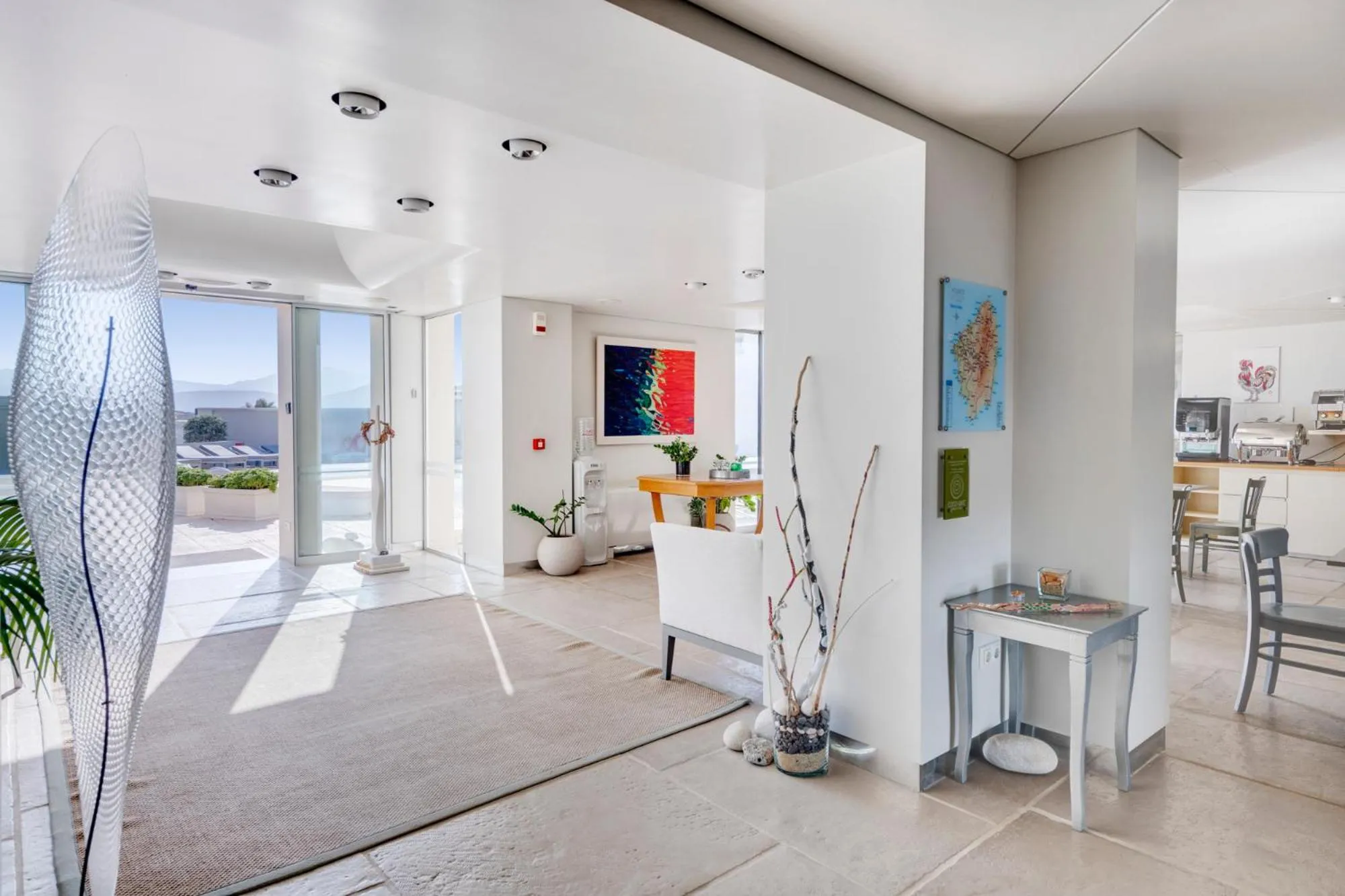 Lobby or reception in Kouros Art Hotel - Designed for Adults