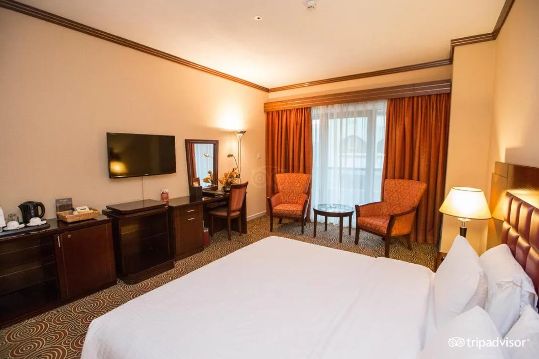 Bed in Grand Central Hotel