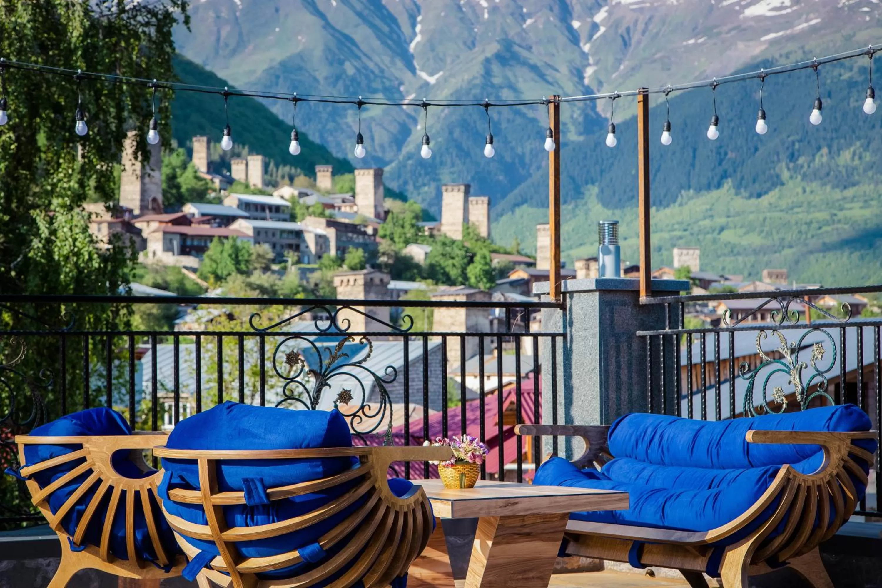 View (from property/room) in Hotel Mestia Inn