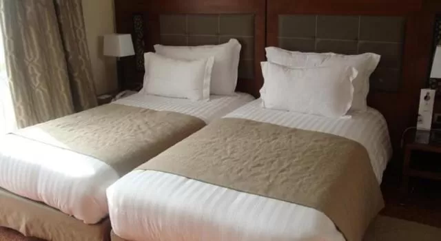 Bed in Palais Medina Riad Resort