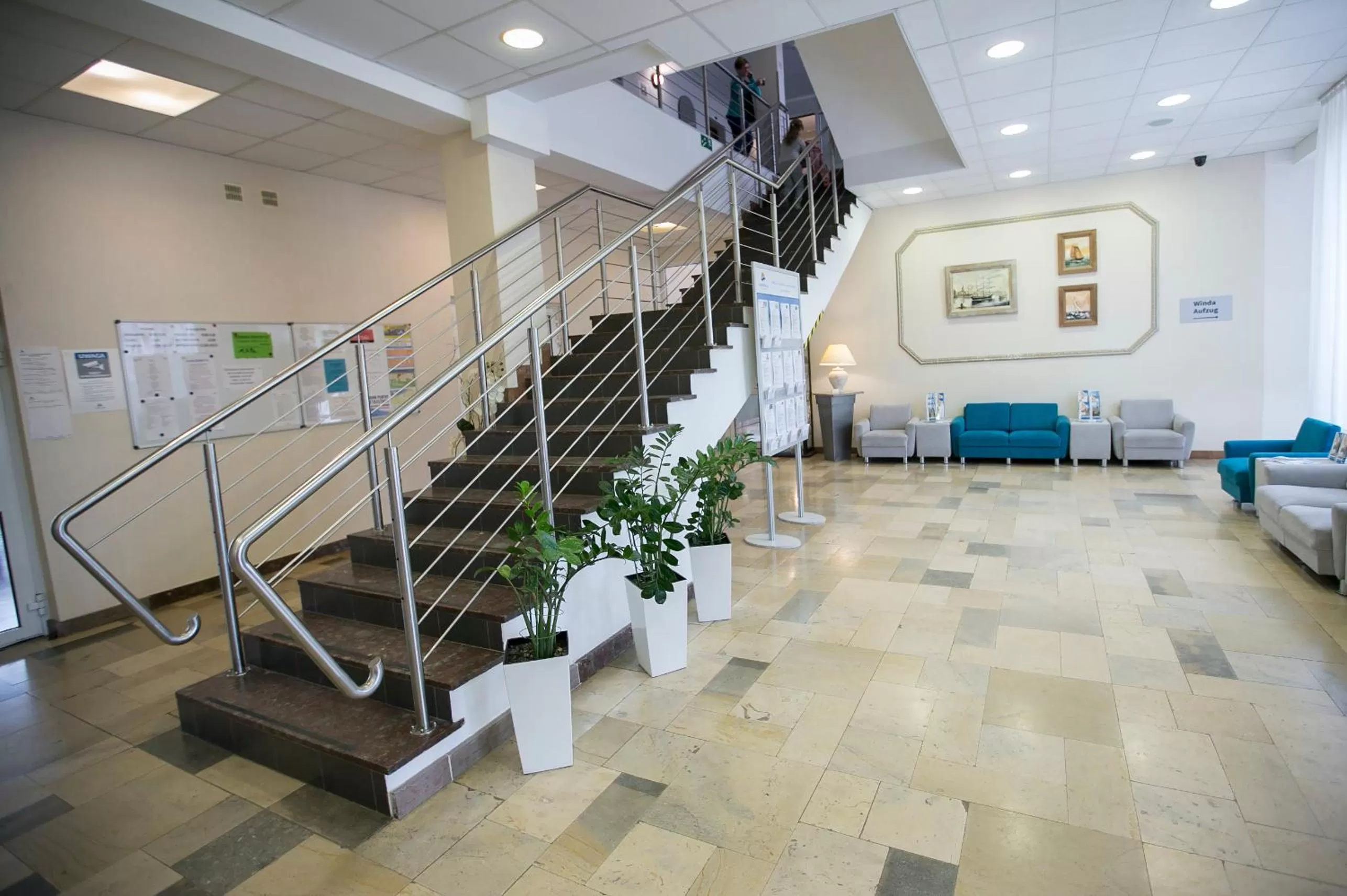 Lobby or reception in Interferie Cechsztyn