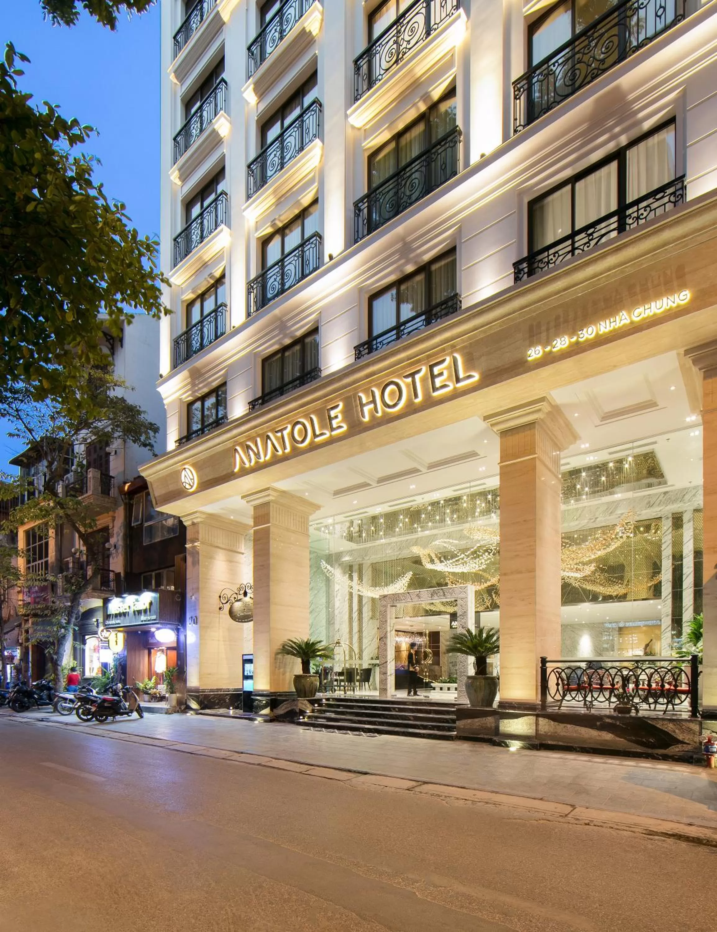 Property building in Anatole Hotel Hanoi