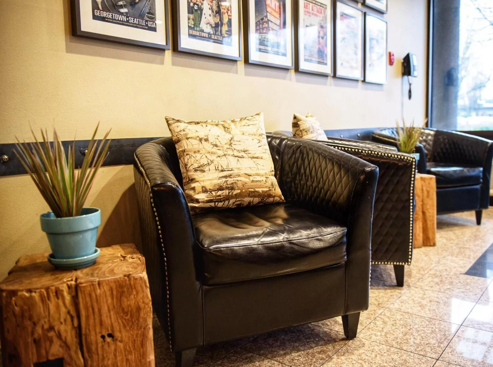 On site in Georgetown Inn Seattle