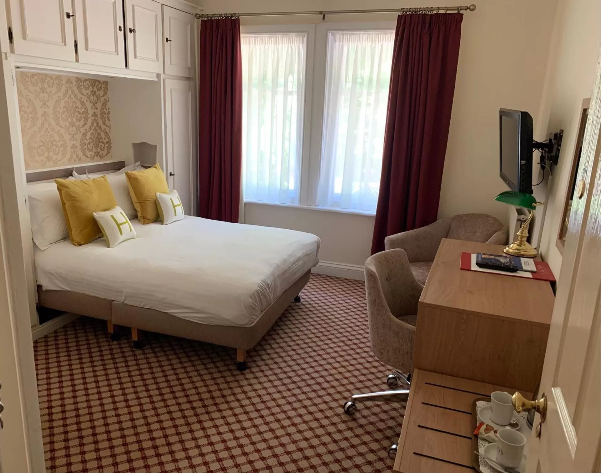 Bed in Haley's Hotel