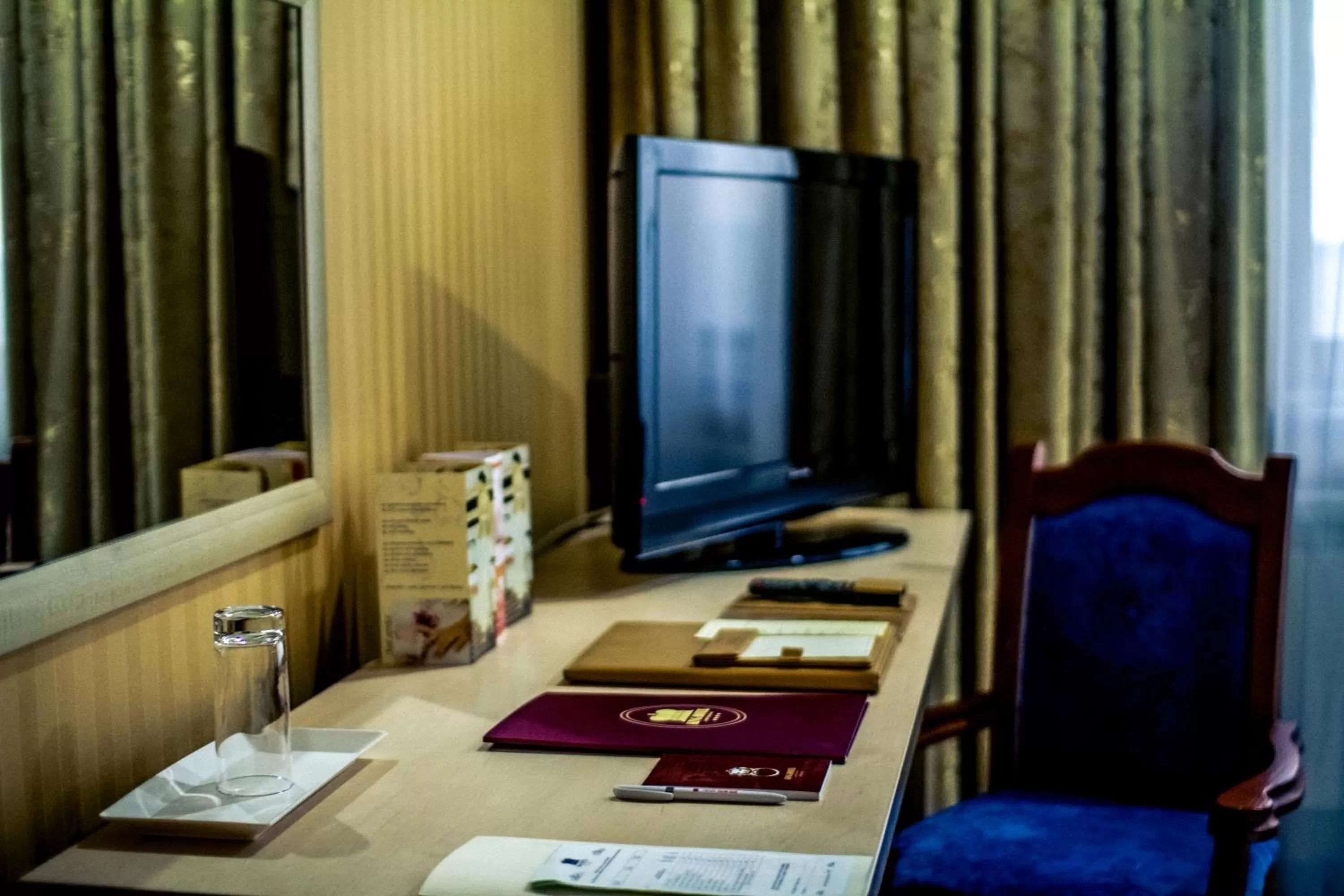 Living room in King Hotel Astana