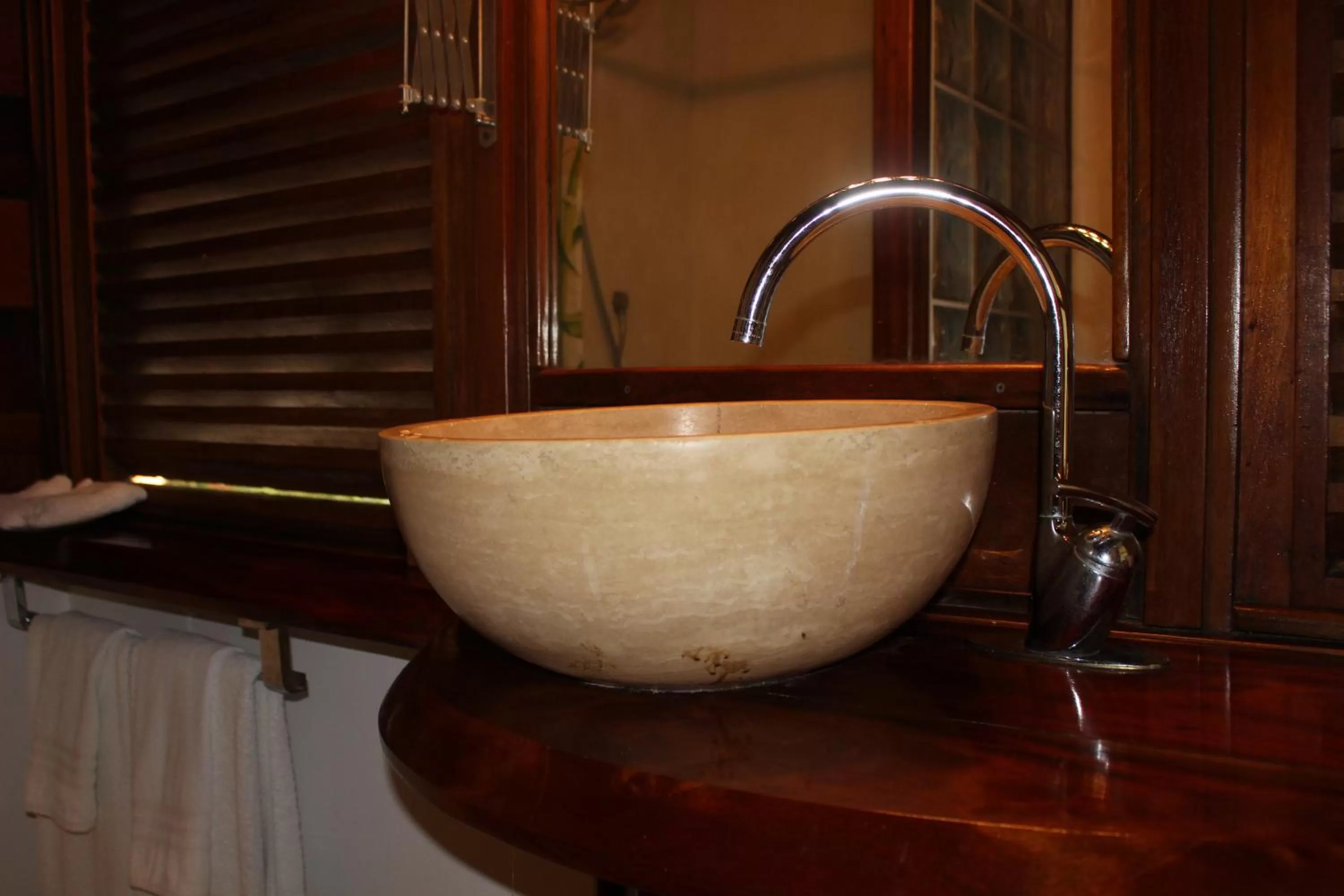 Bathroom in Acajou Hotel