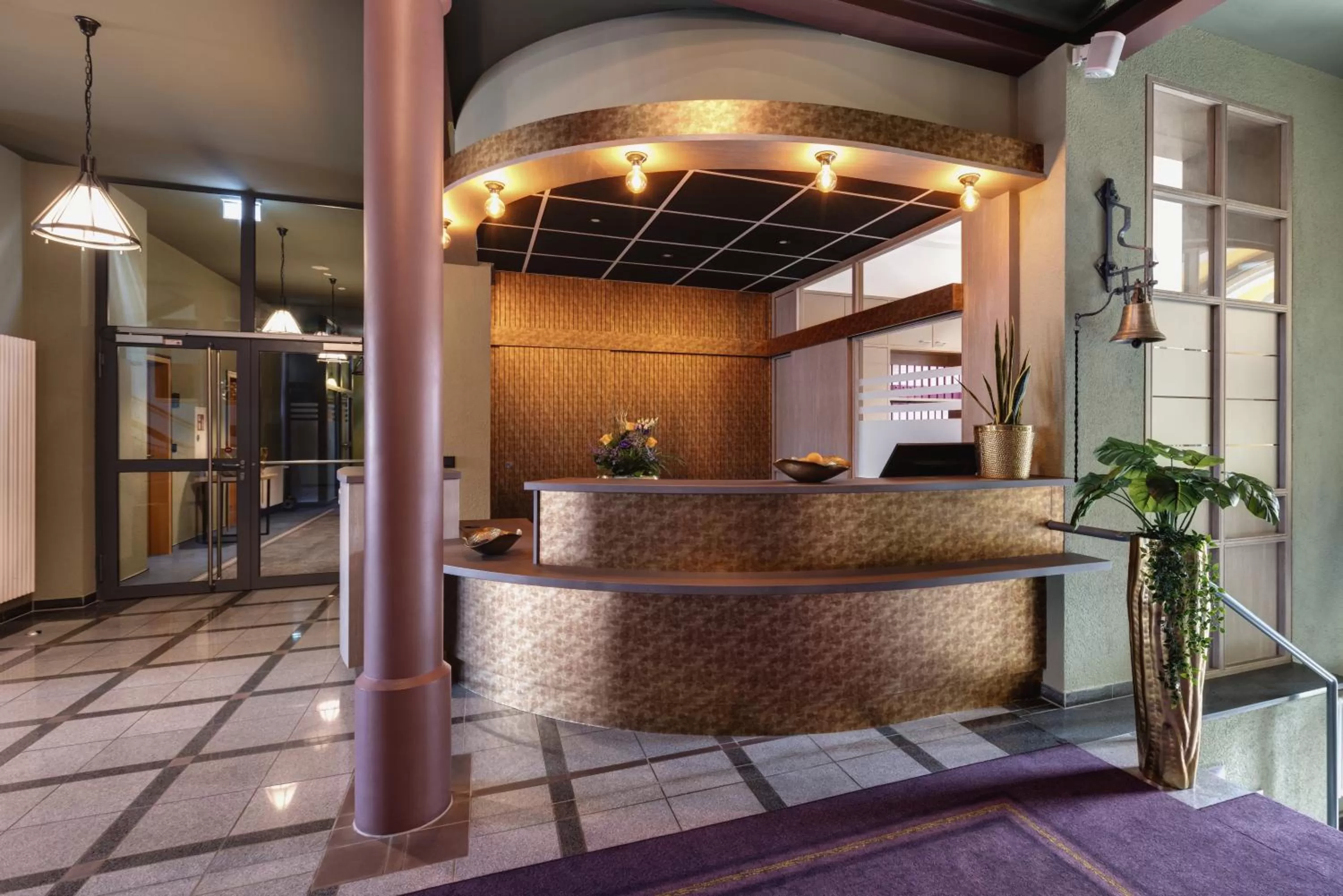 Lobby or reception in Hotel Das Bischof