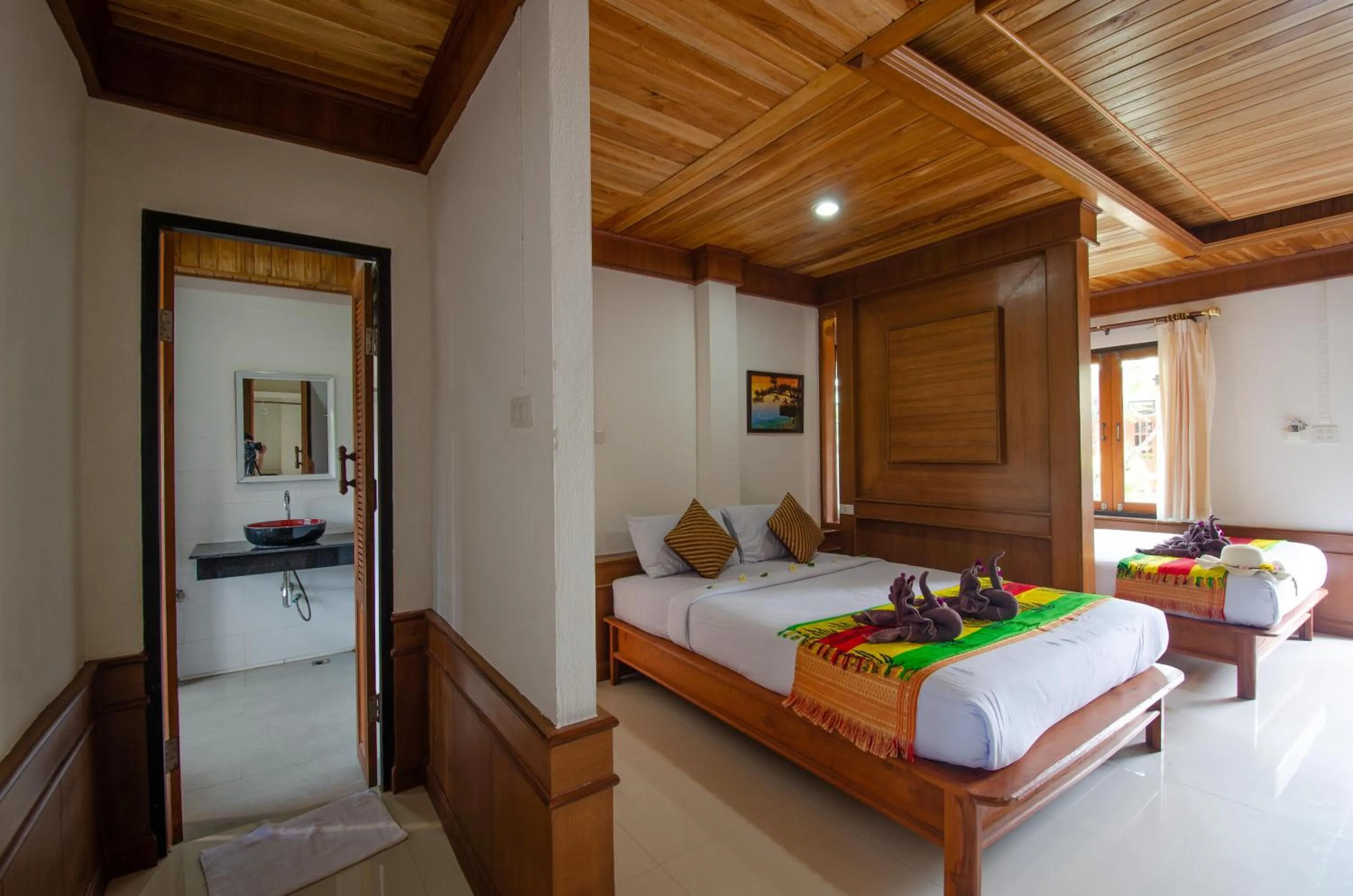 Bedroom, Bed in Khum Laanta Resort - SHA Extra Plus