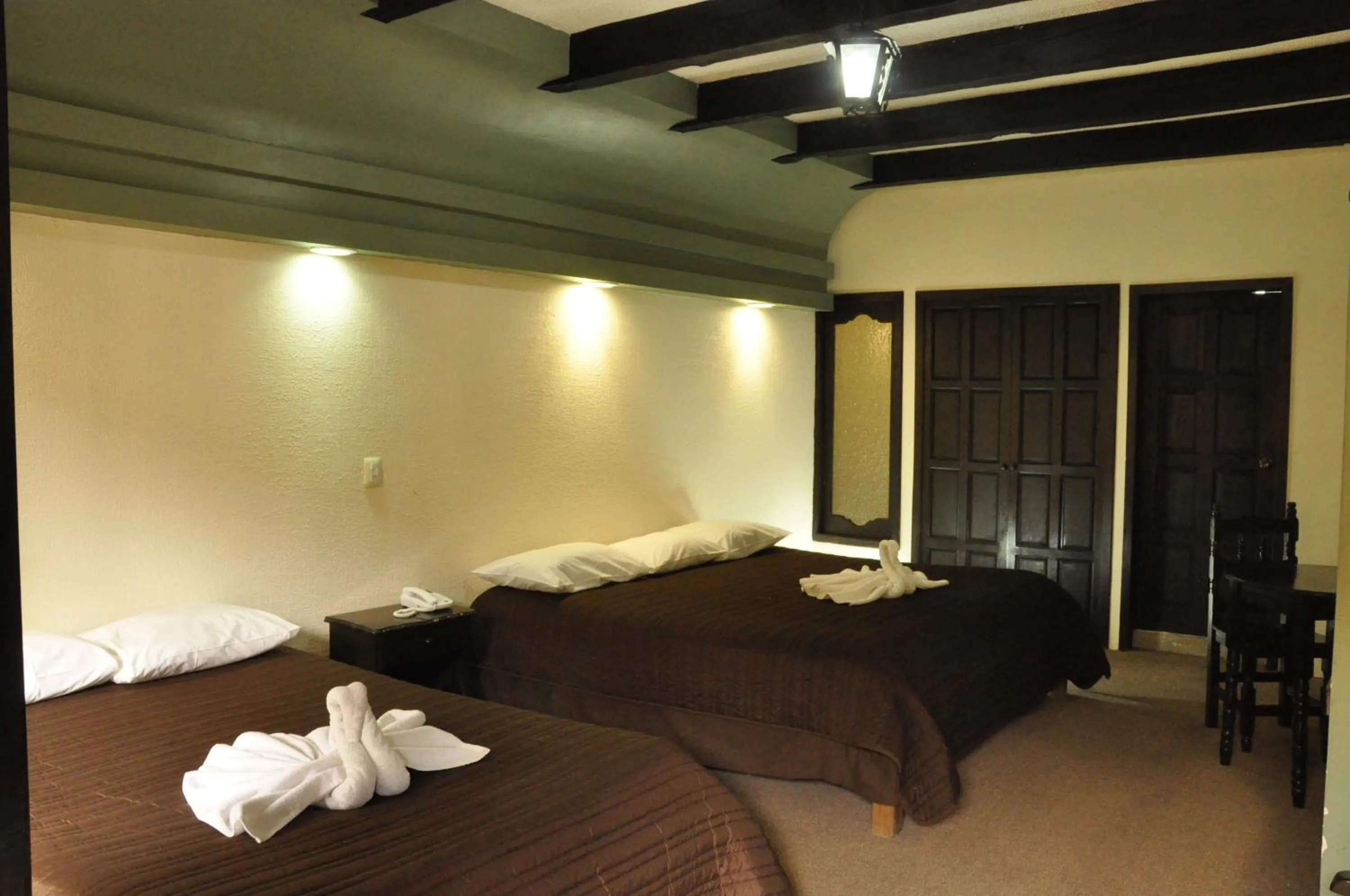 Bed in Hotel D’Monica