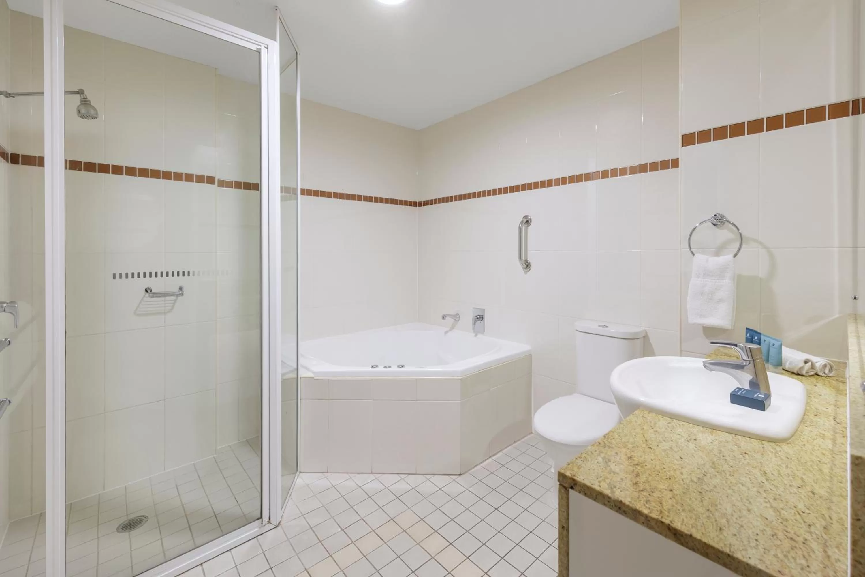 Shower in Ramada Resort by Wyndham Shoal Bay