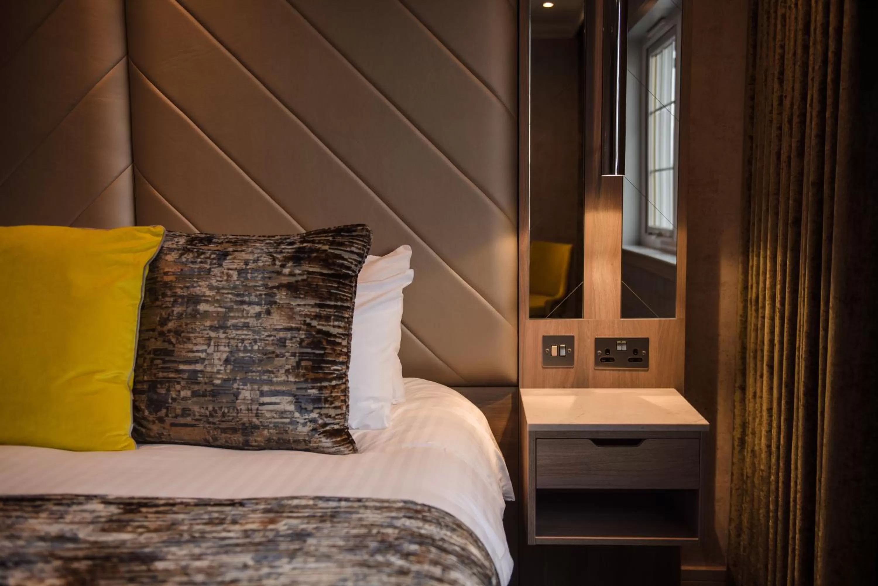 Bed in Lochside House Hotel & Spa