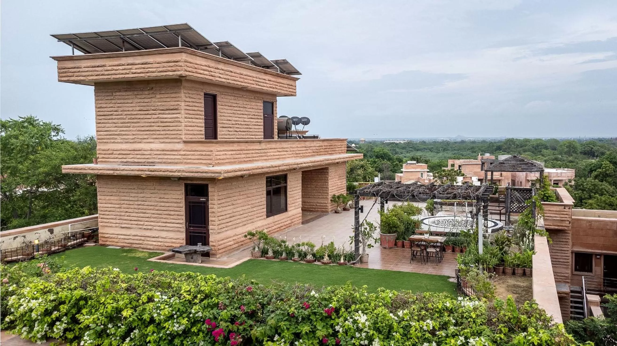 Property building in The Almond Tree