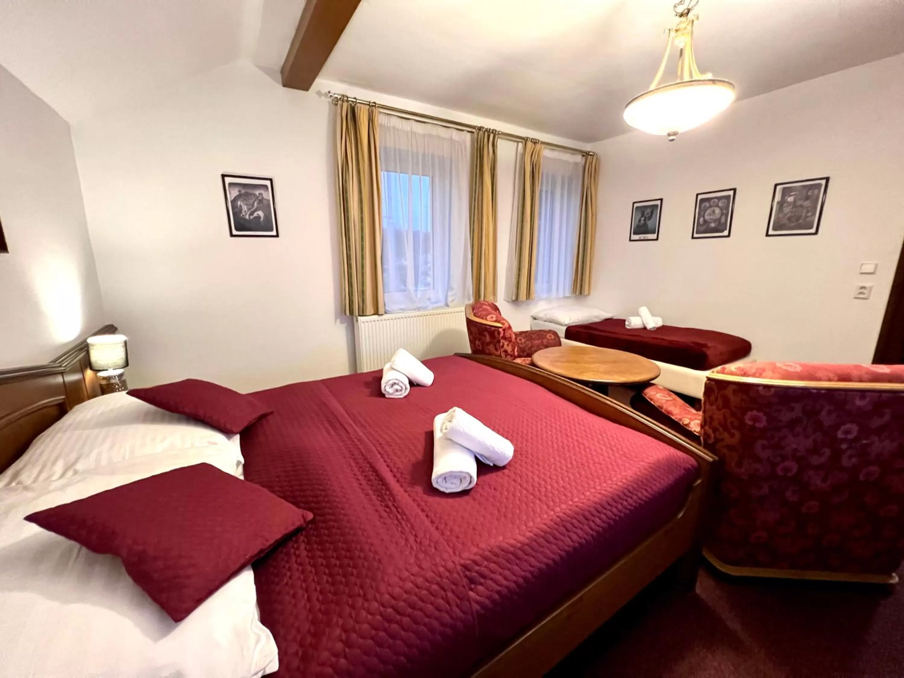 Bed in Schlosshotel Marienbad