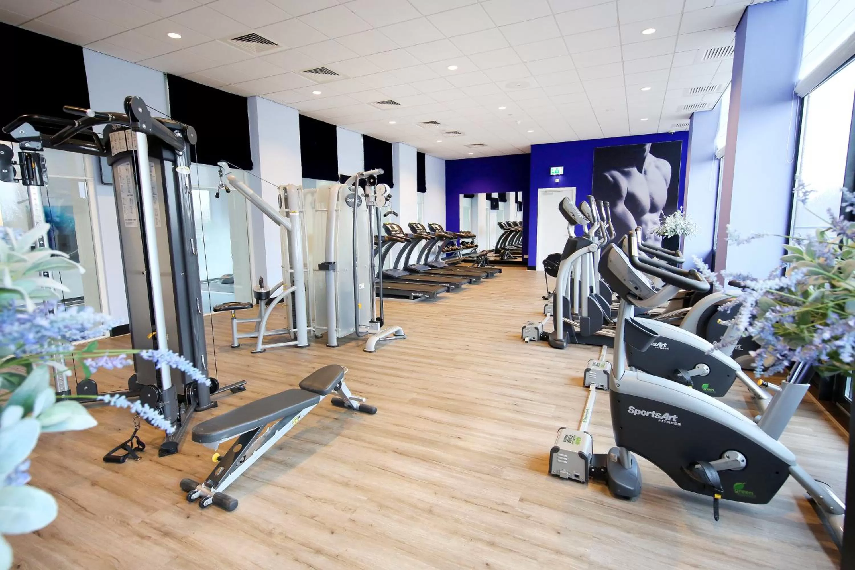 Fitness centre/facilities in Van Der Valk Hotel Almere