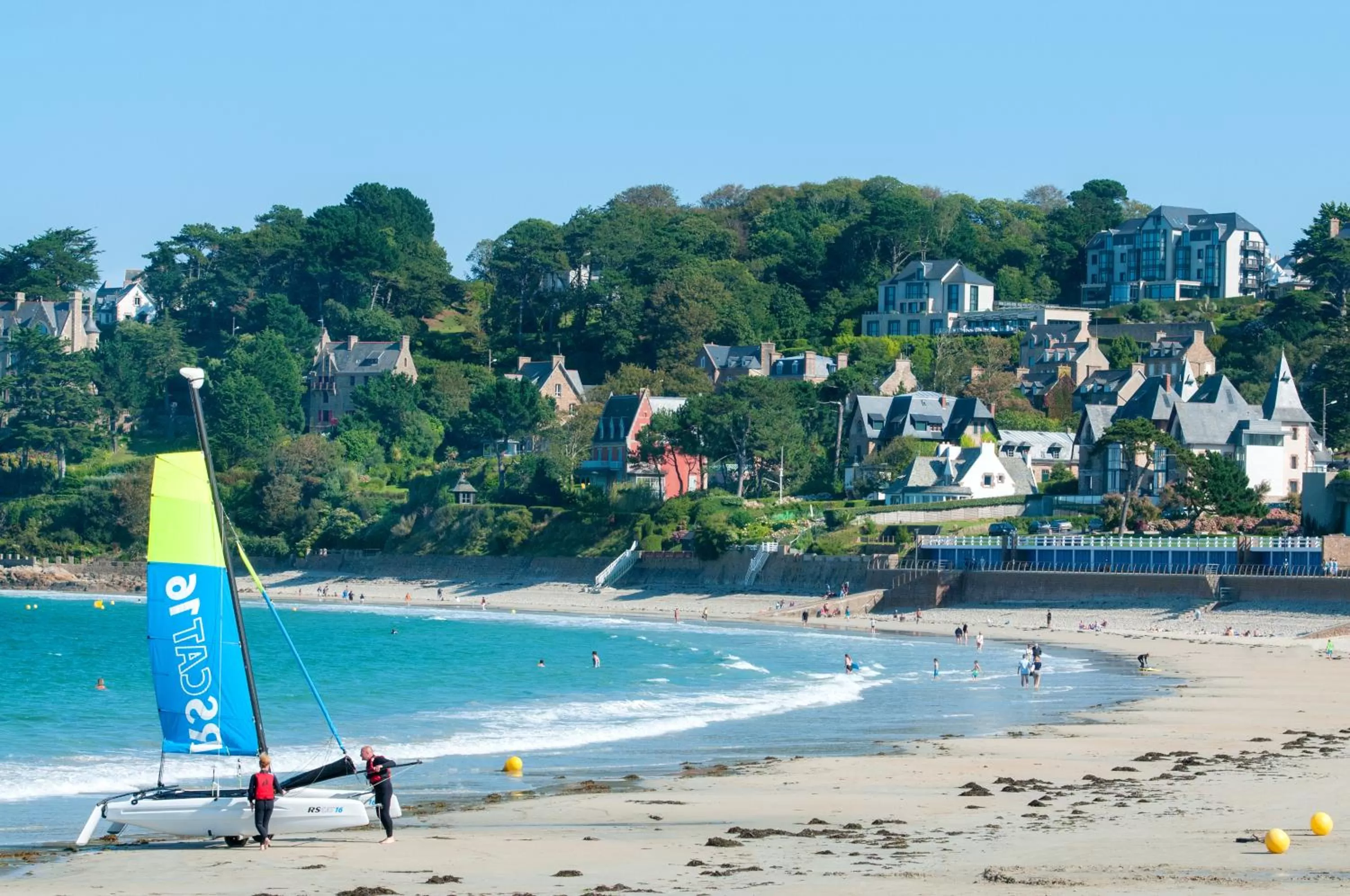 Beach in Goélia Les 7 Iles