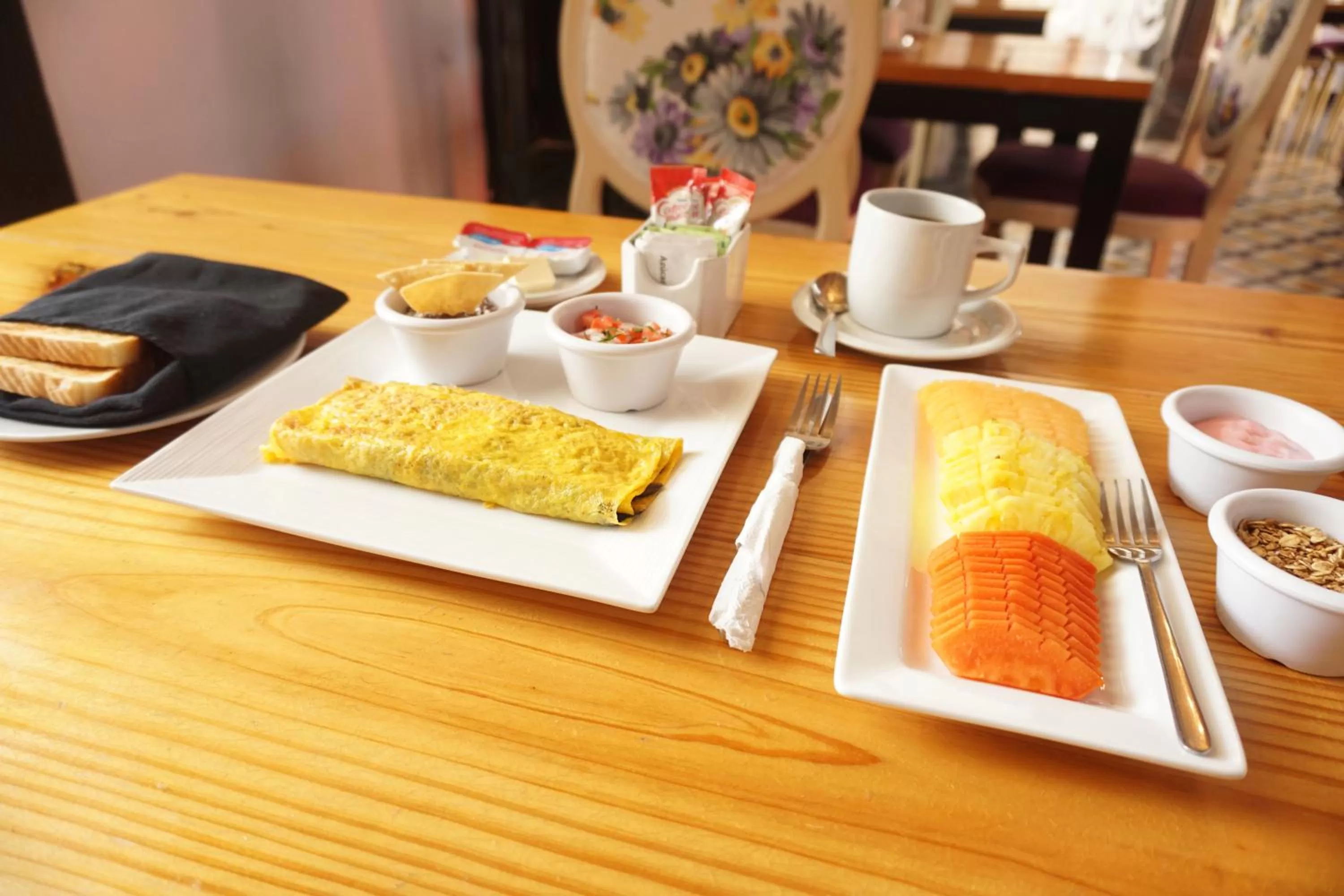 Breakfast in Hotel Lavanda CAS Merida