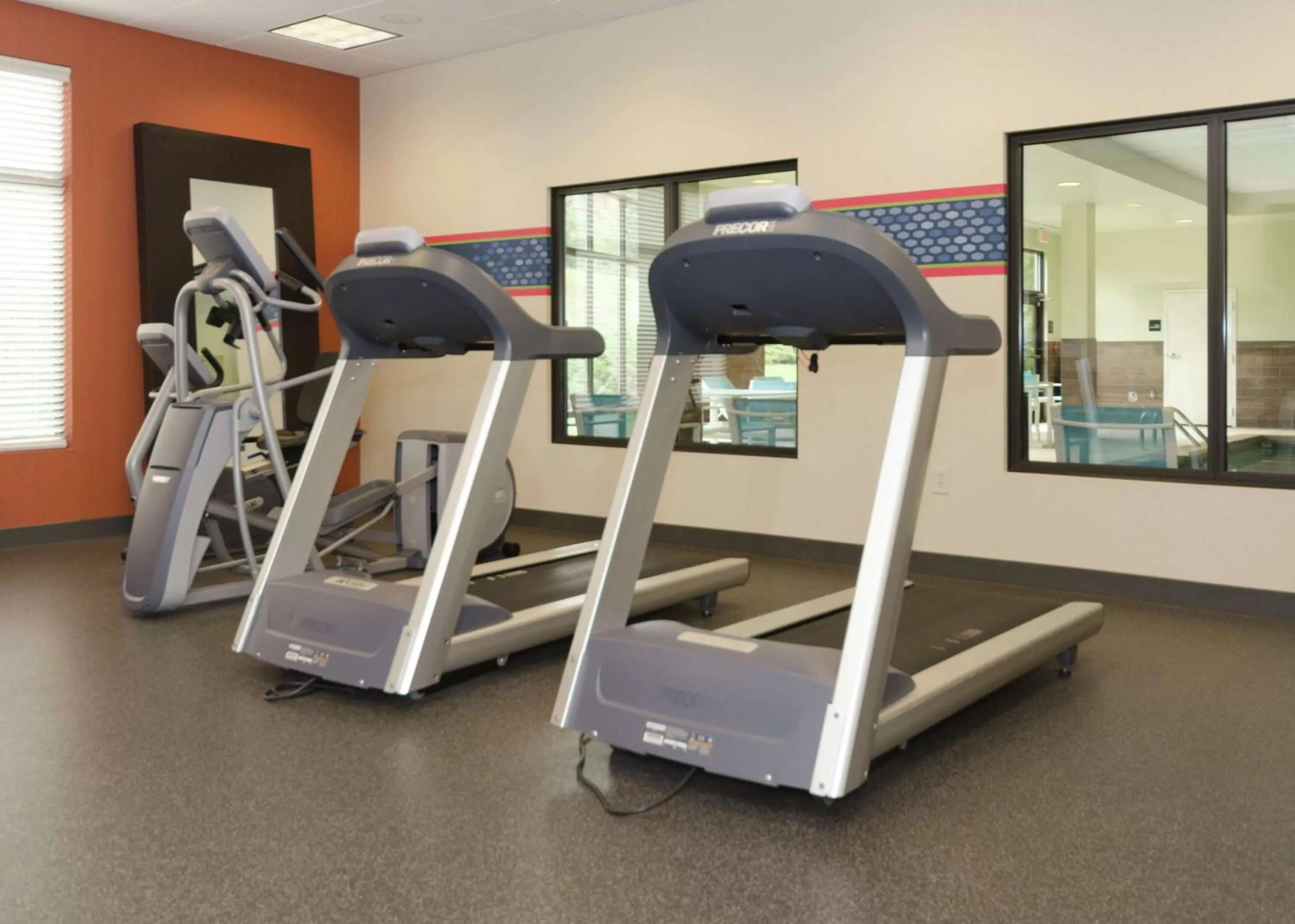 Fitness centre/facilities in Hampton Inn Hickory