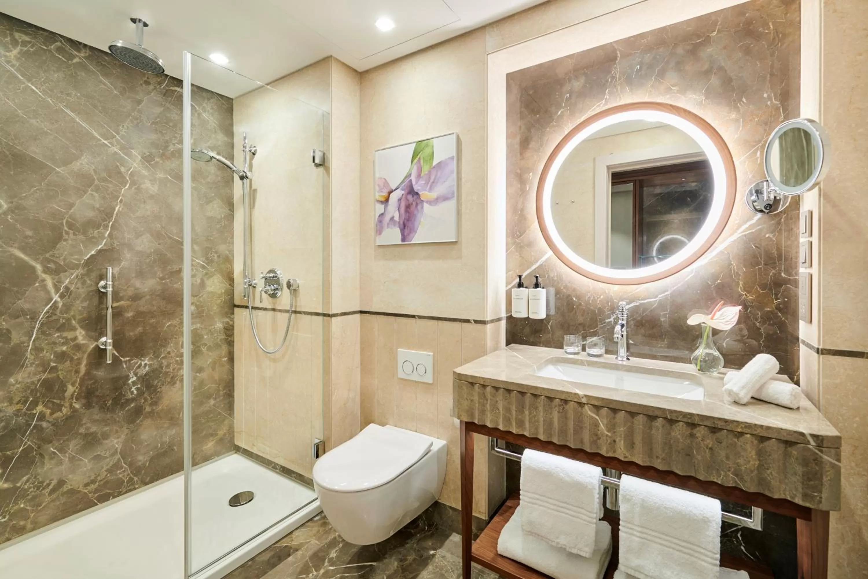 Bathroom in InterContinental Athenee Palace Bucharest by IHG
