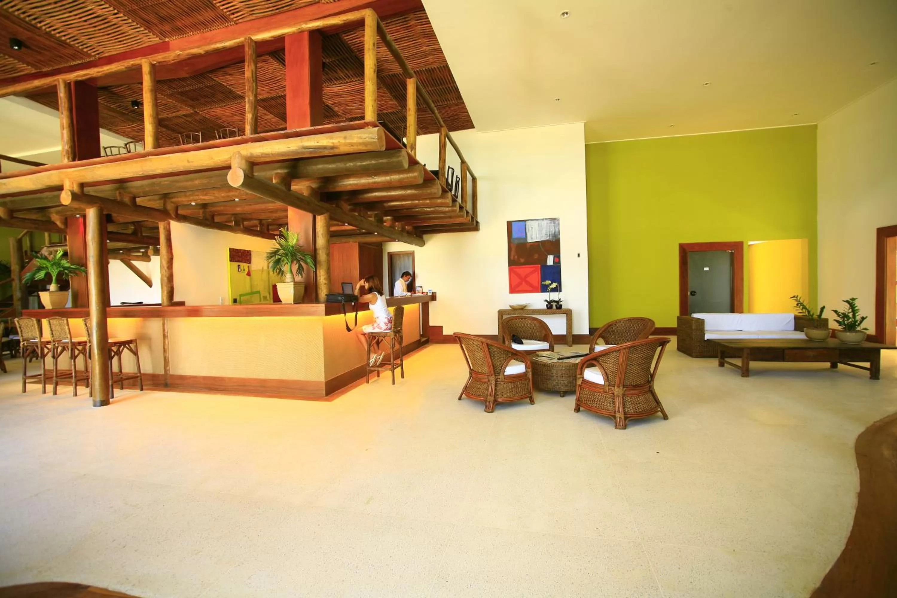 Living room in Porto Suítes Natal Hotel