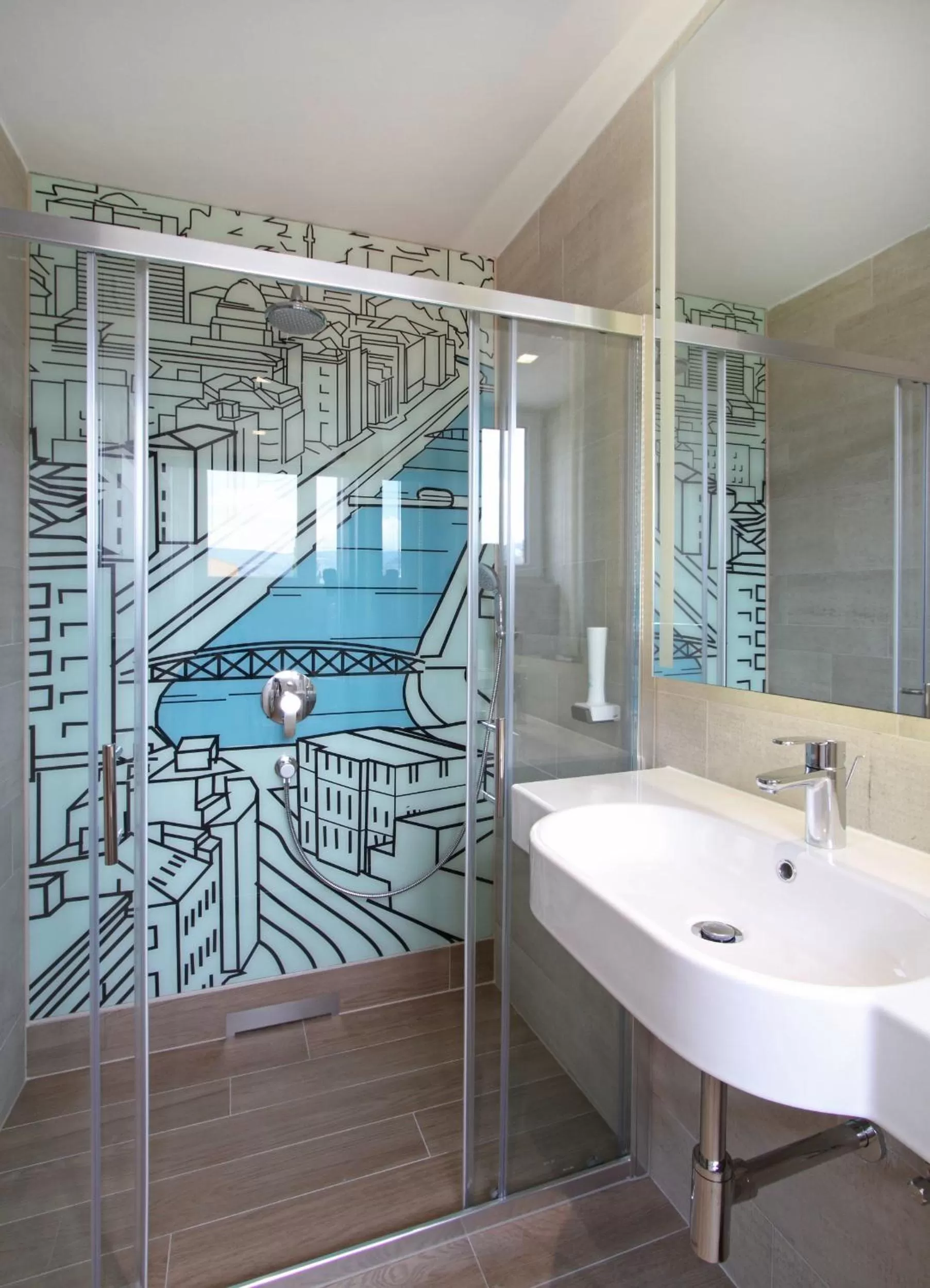 Bathroom in Hotel Cosmopolit