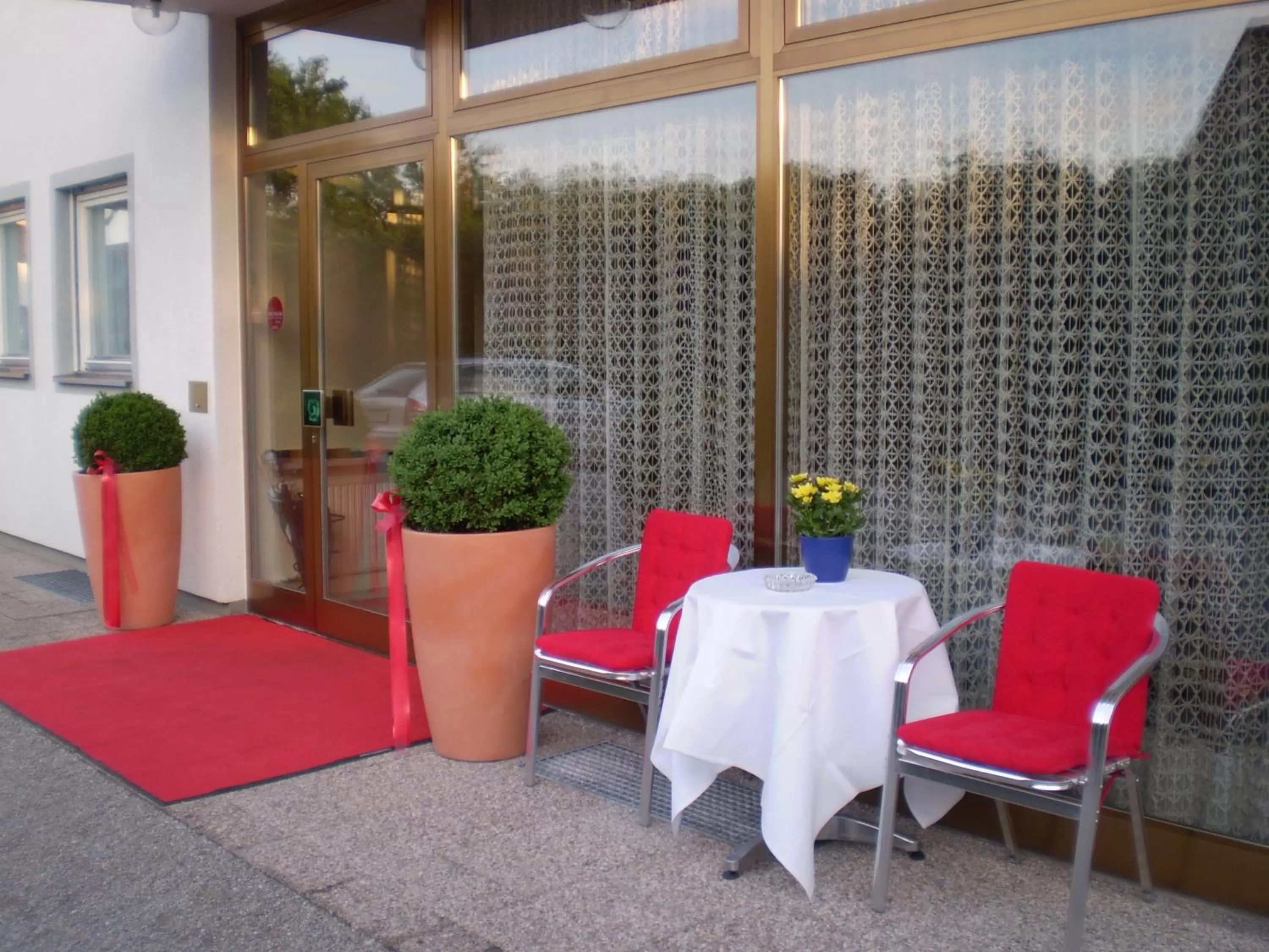 Facade/entrance in Hotel Christine