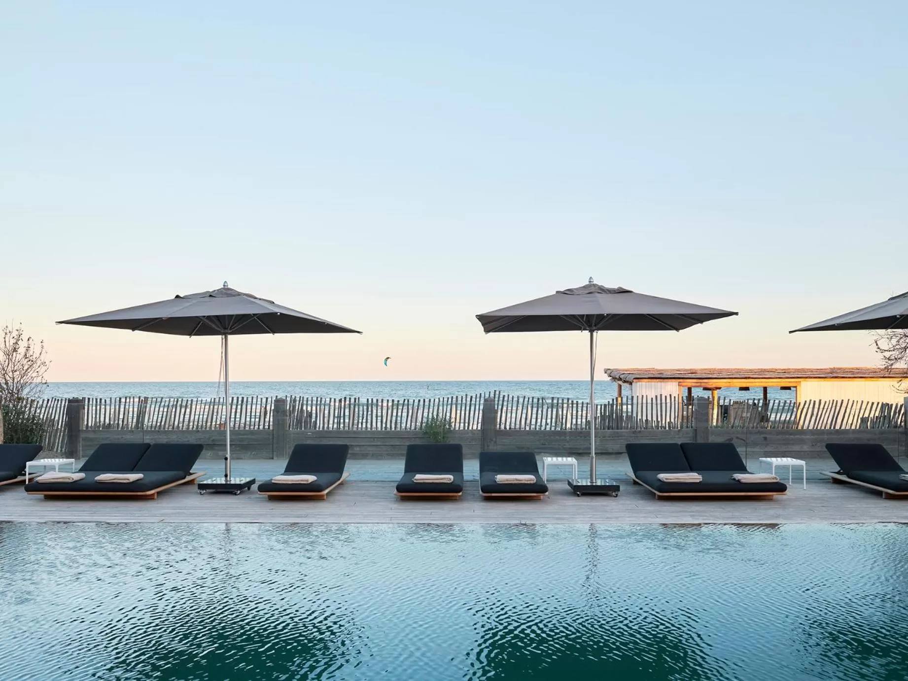 Swimming pool in Hôtel Plage Palace & Spa