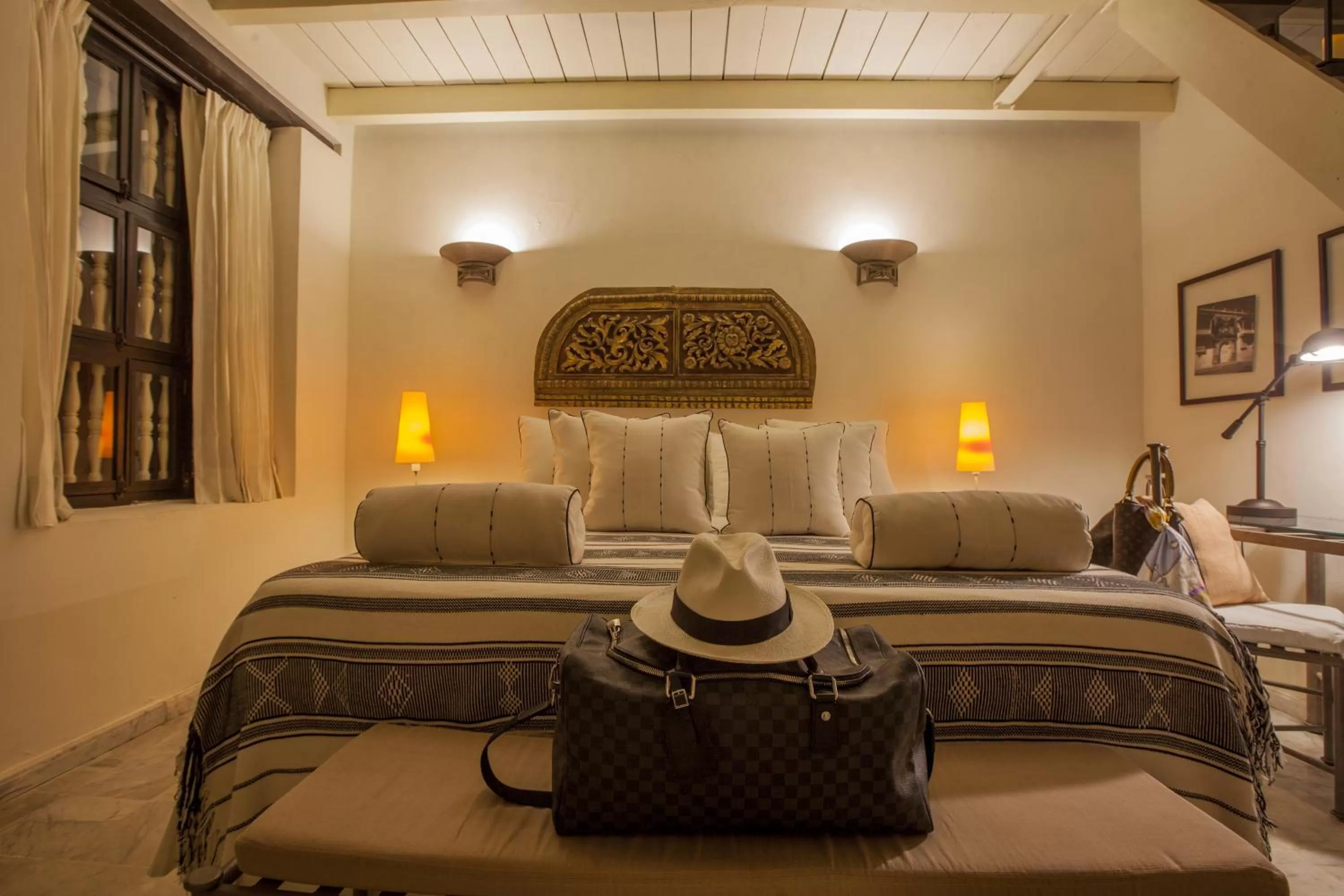 Bedroom, Bed in Casa de Alba Hotel Boutique