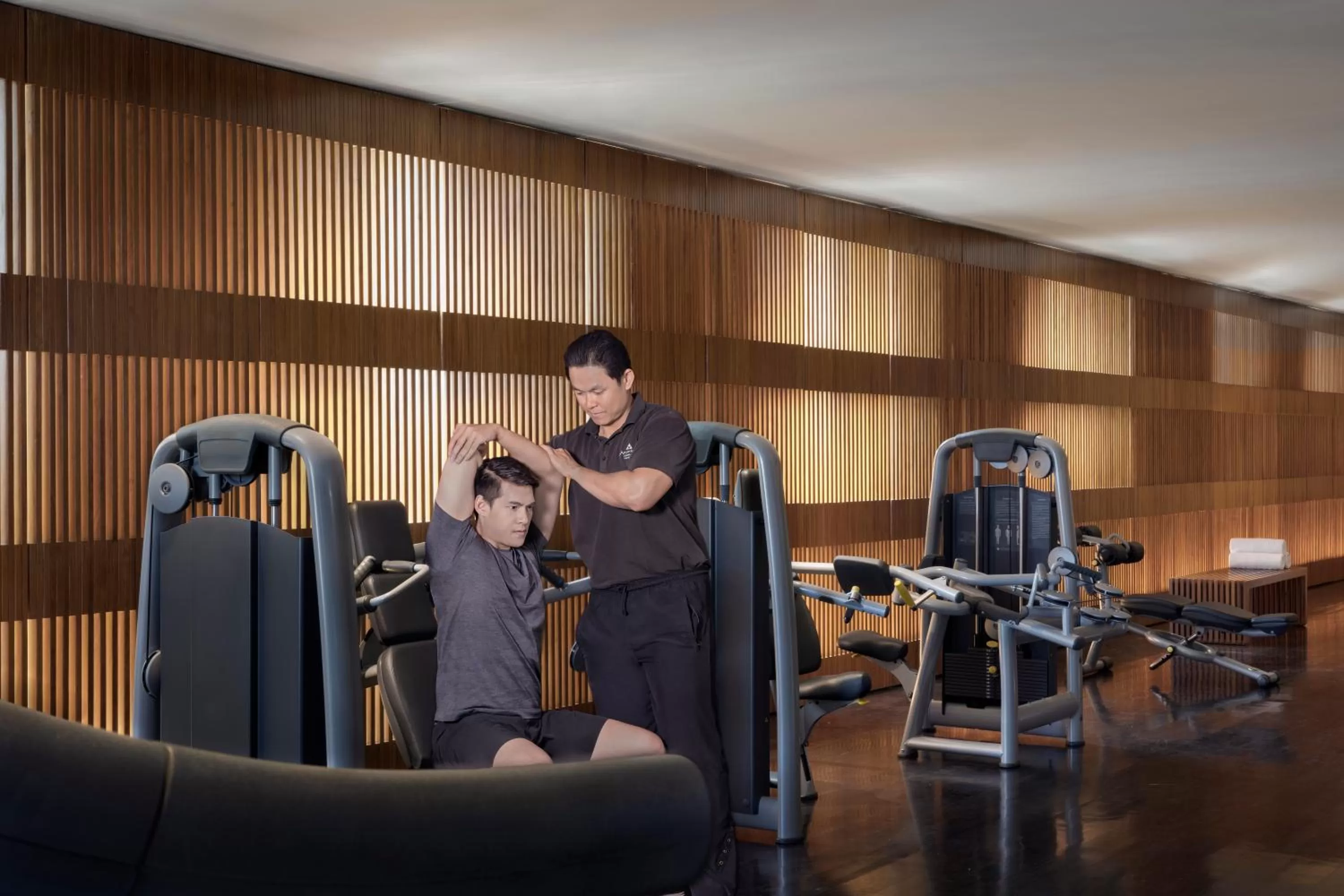 Fitness centre/facilities in Anantara Chiang Mai Resort