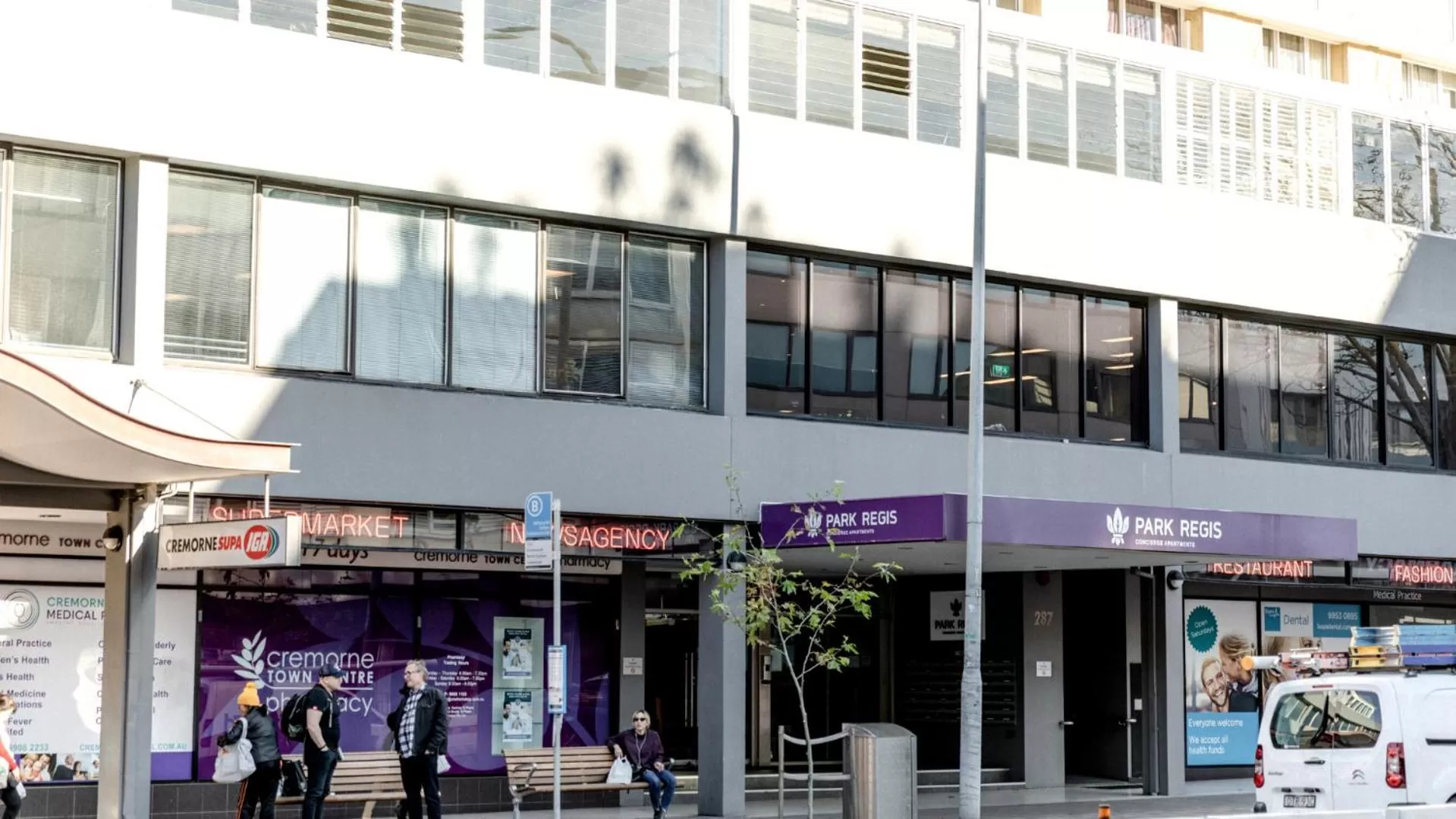 Property building in Park Regis Concierge Apartments