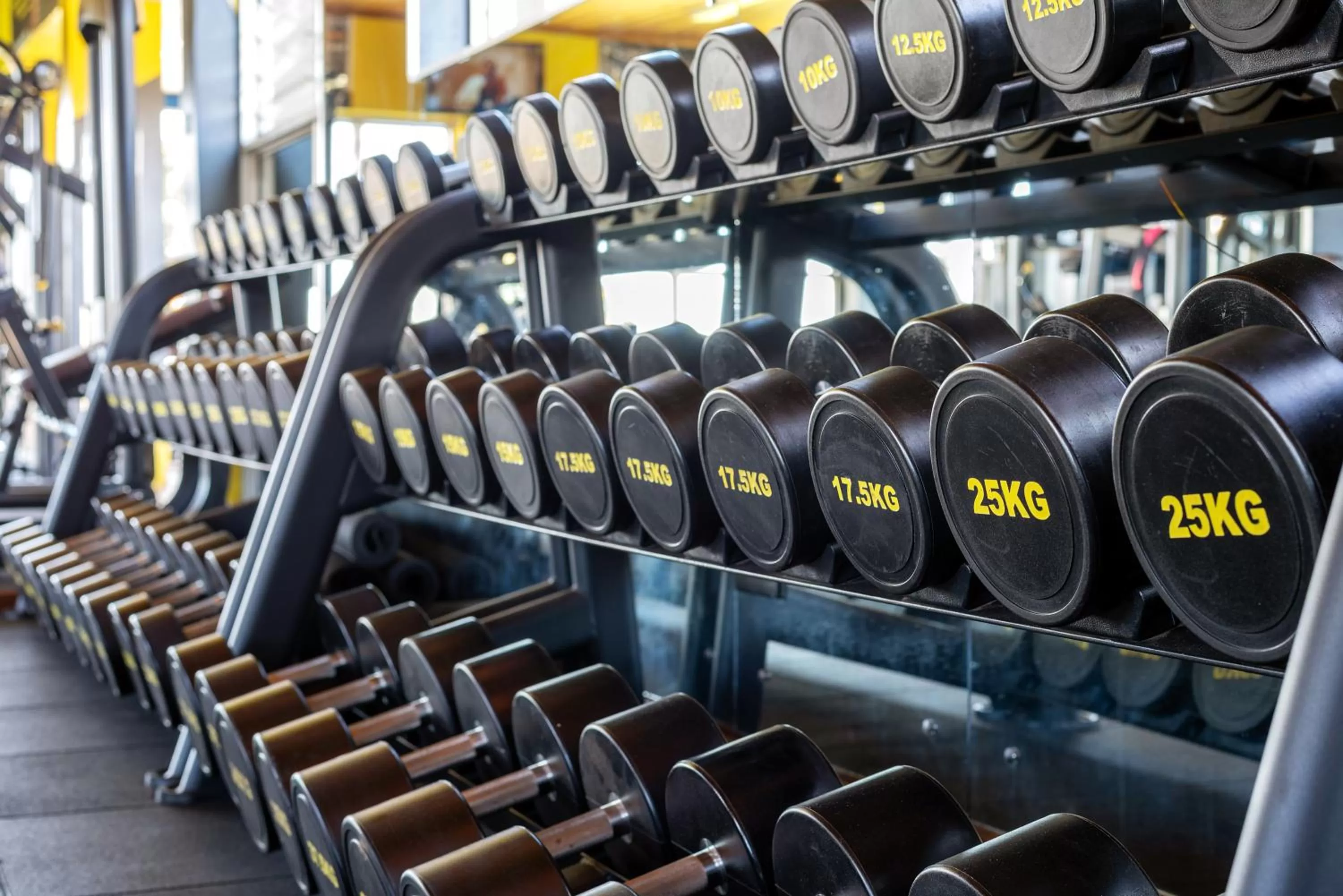 Fitness centre/facilities in Afro Park Hotel