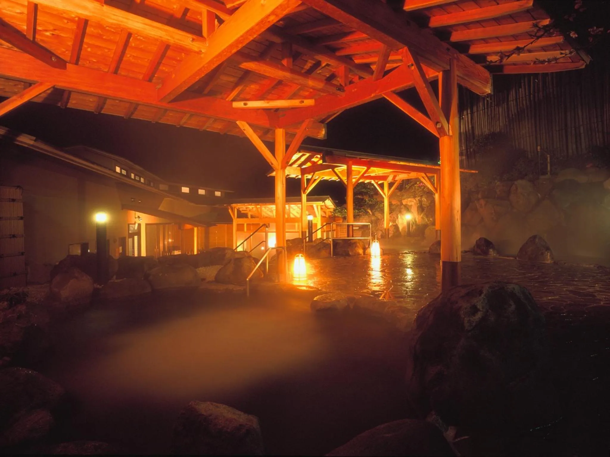 Hot Spring Bath in Hakonenomori Okada