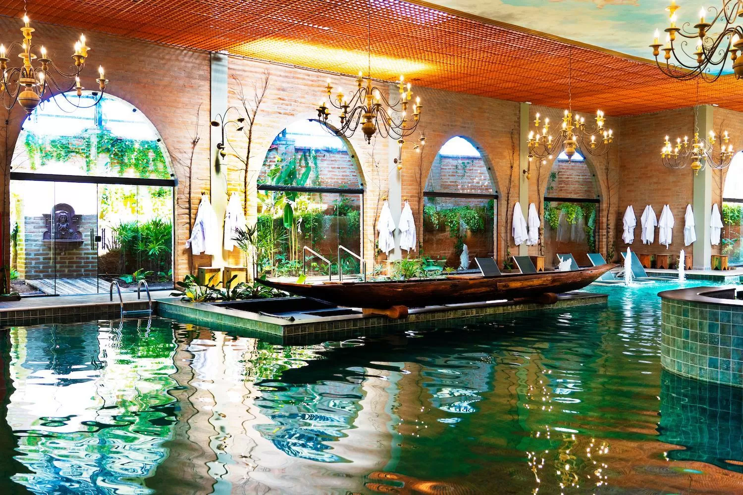 Garden in Hotel Villa Lobos Spa Romantik