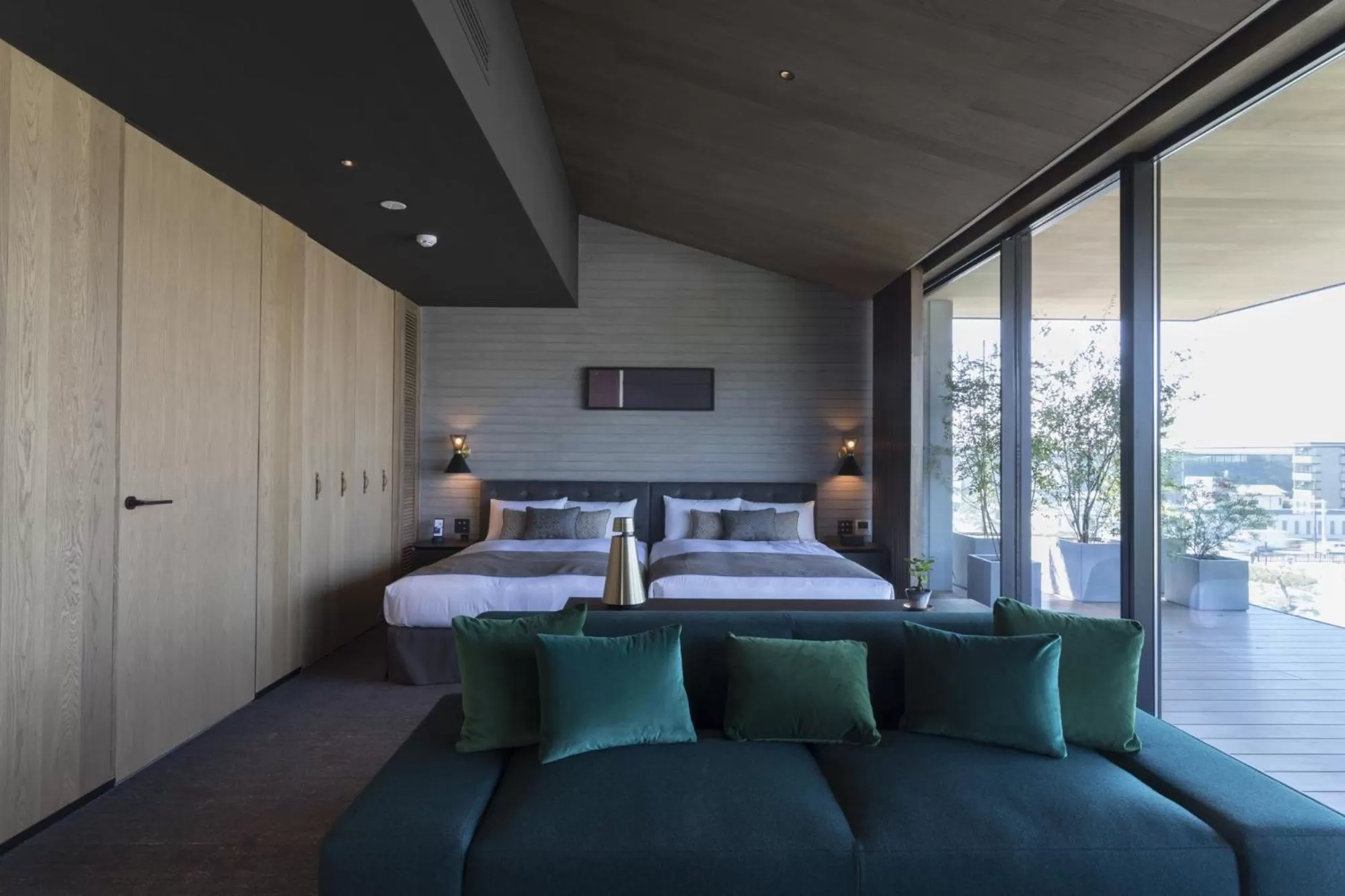 Bed in HOTEL CANATA KYOTO