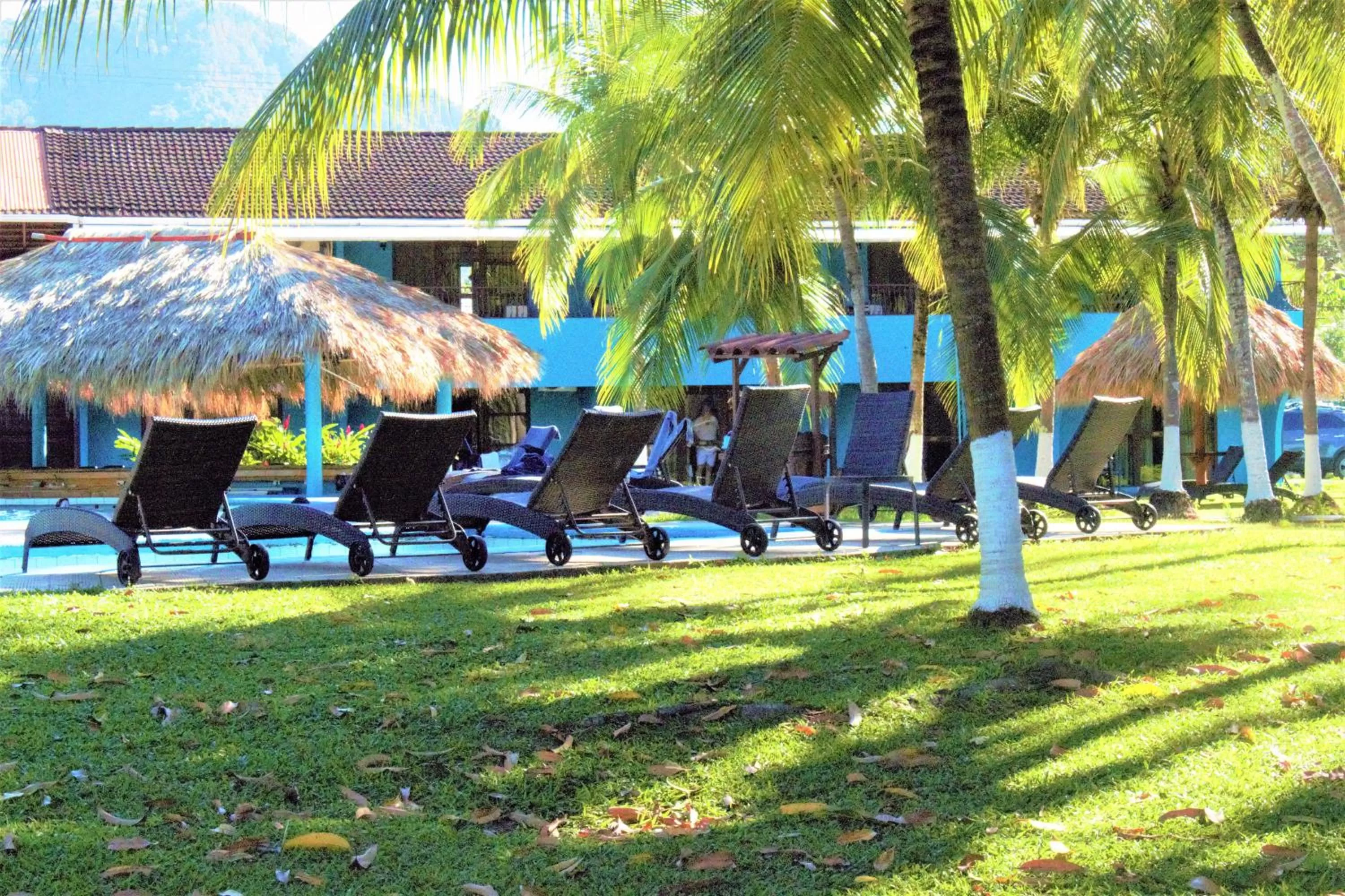 Pool view in Beach Break Resort & CR Surf Camp